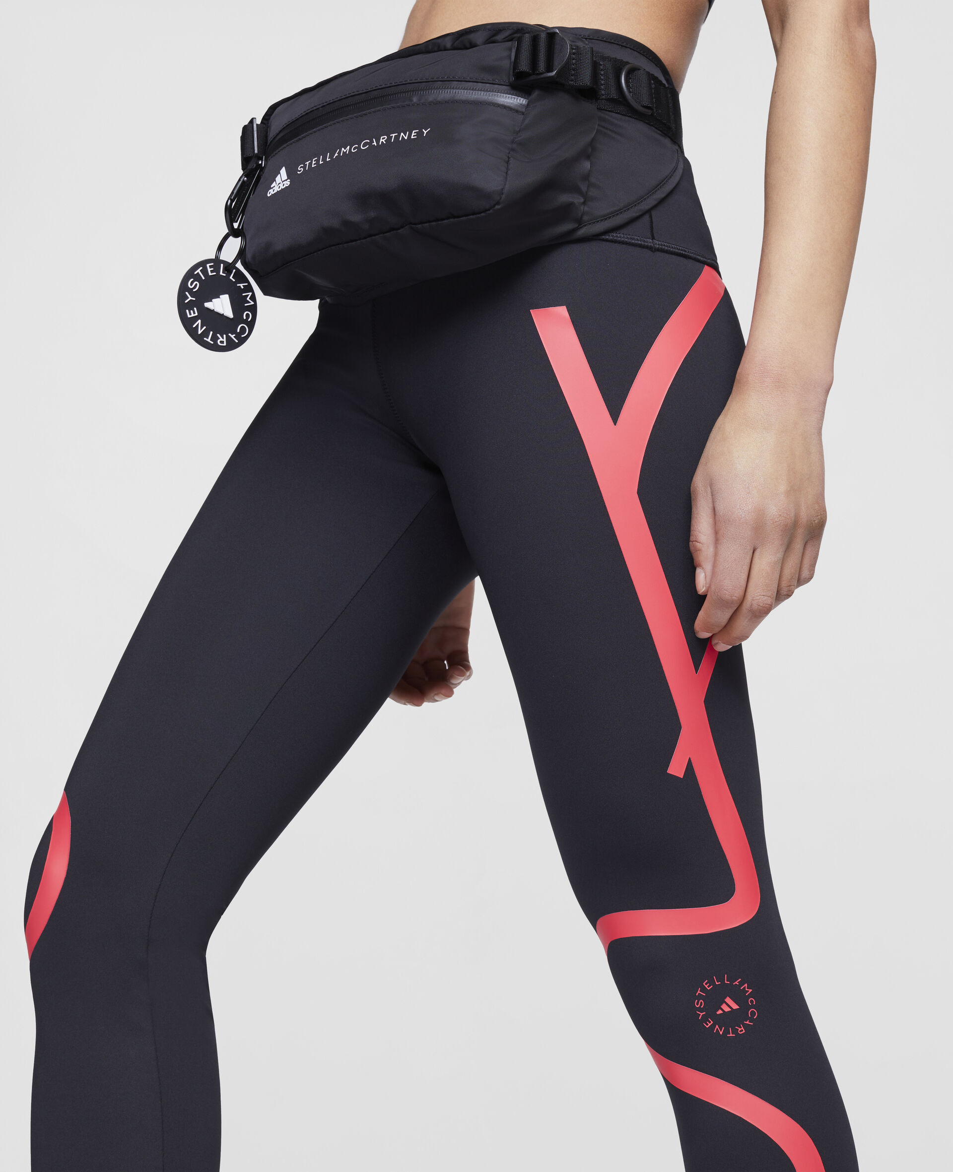 Women Black Black Running Tights Stella McCartney GB