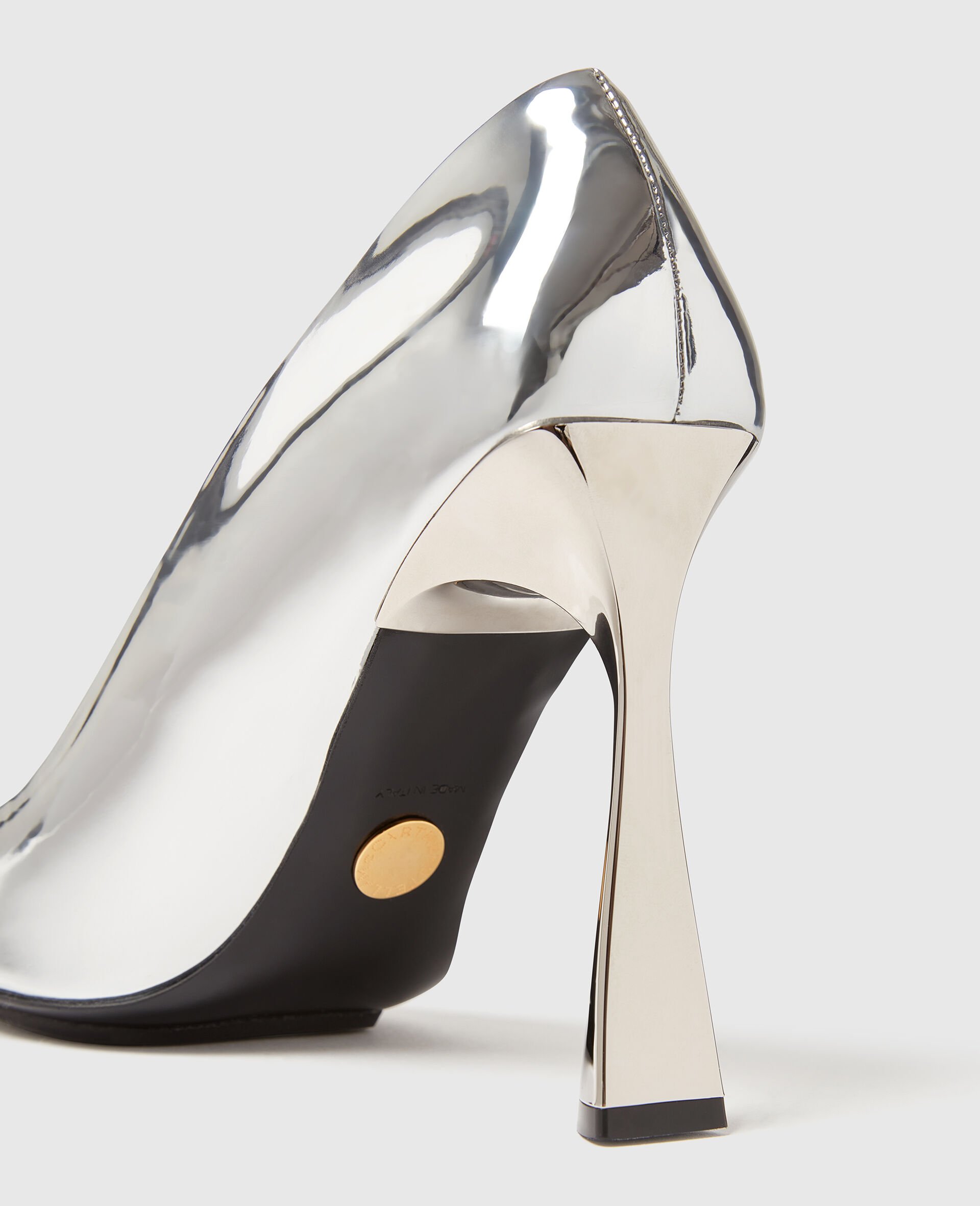 Elsa Patent  Pumps-Silver-large image number 4