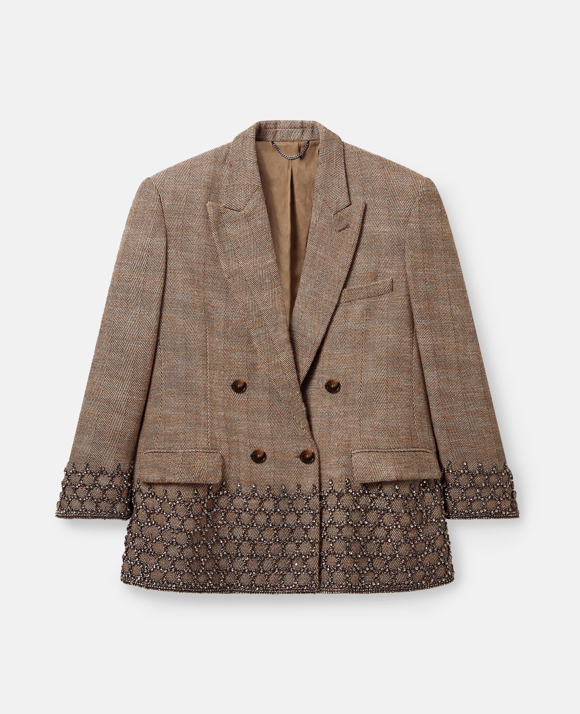 アウターその他 STELLA MCCARTNEY Woman Blazer Beige 6500873DU701 2600 Stella McCartney - Blazer for Woman - Beige - 6500873DU701