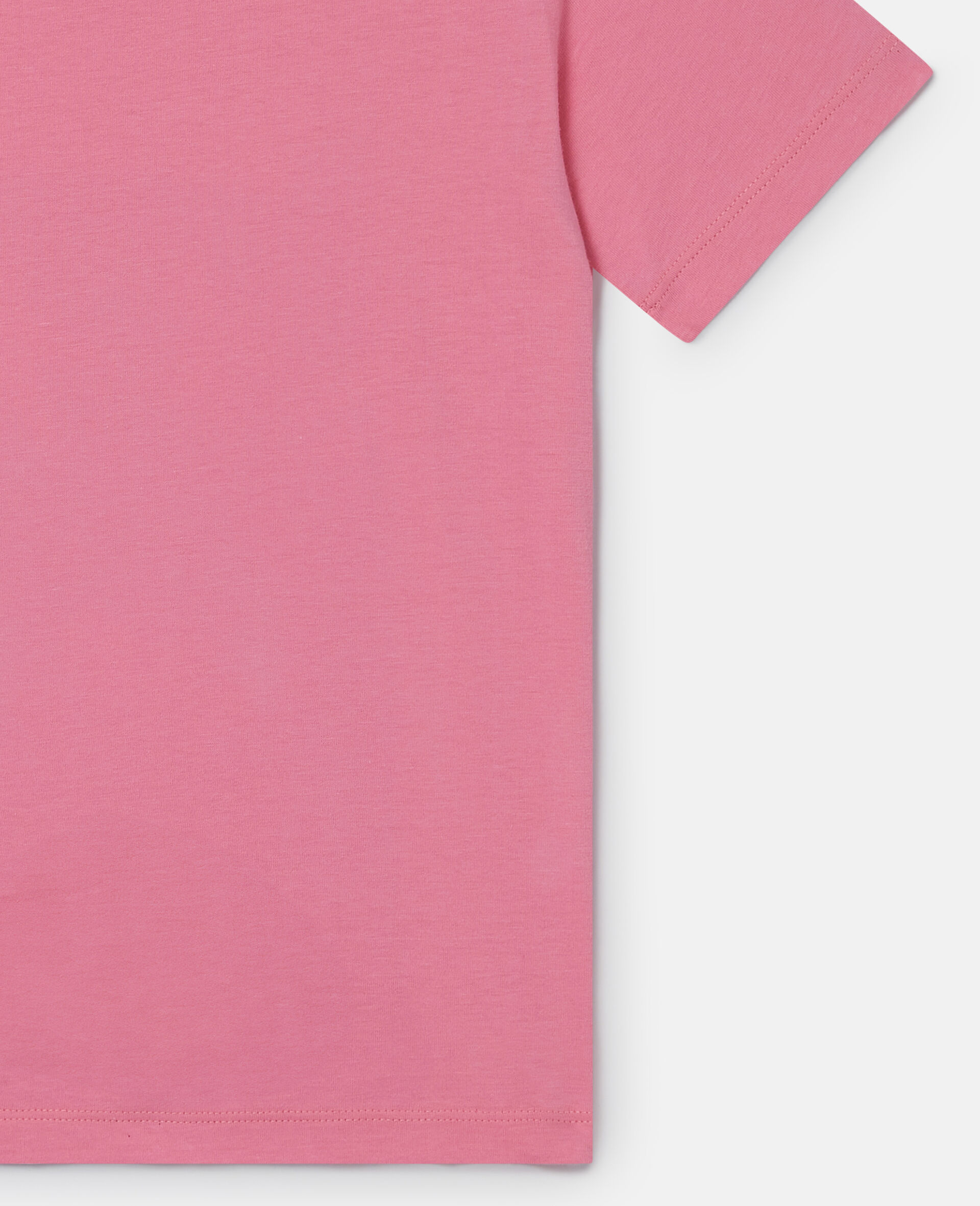 Cat Graphic T-Shirt-Pink-large image number 3