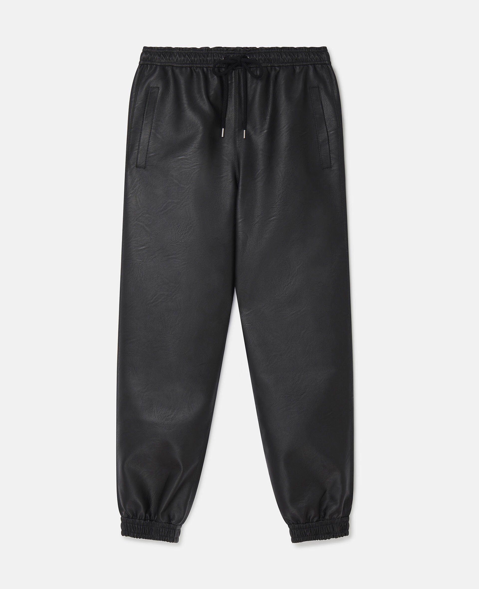 Pantaloni in Alter Mat-Nero-medium
