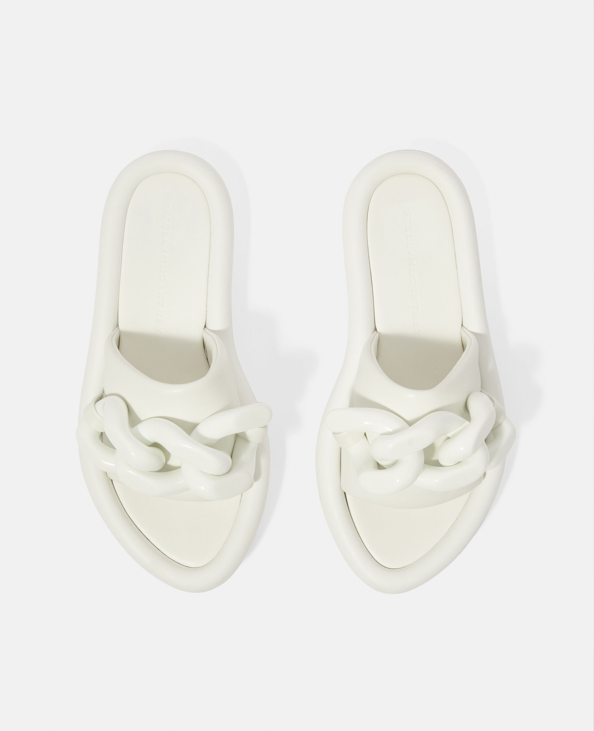 Chunky Chain Air Slides-Black-large image number 3