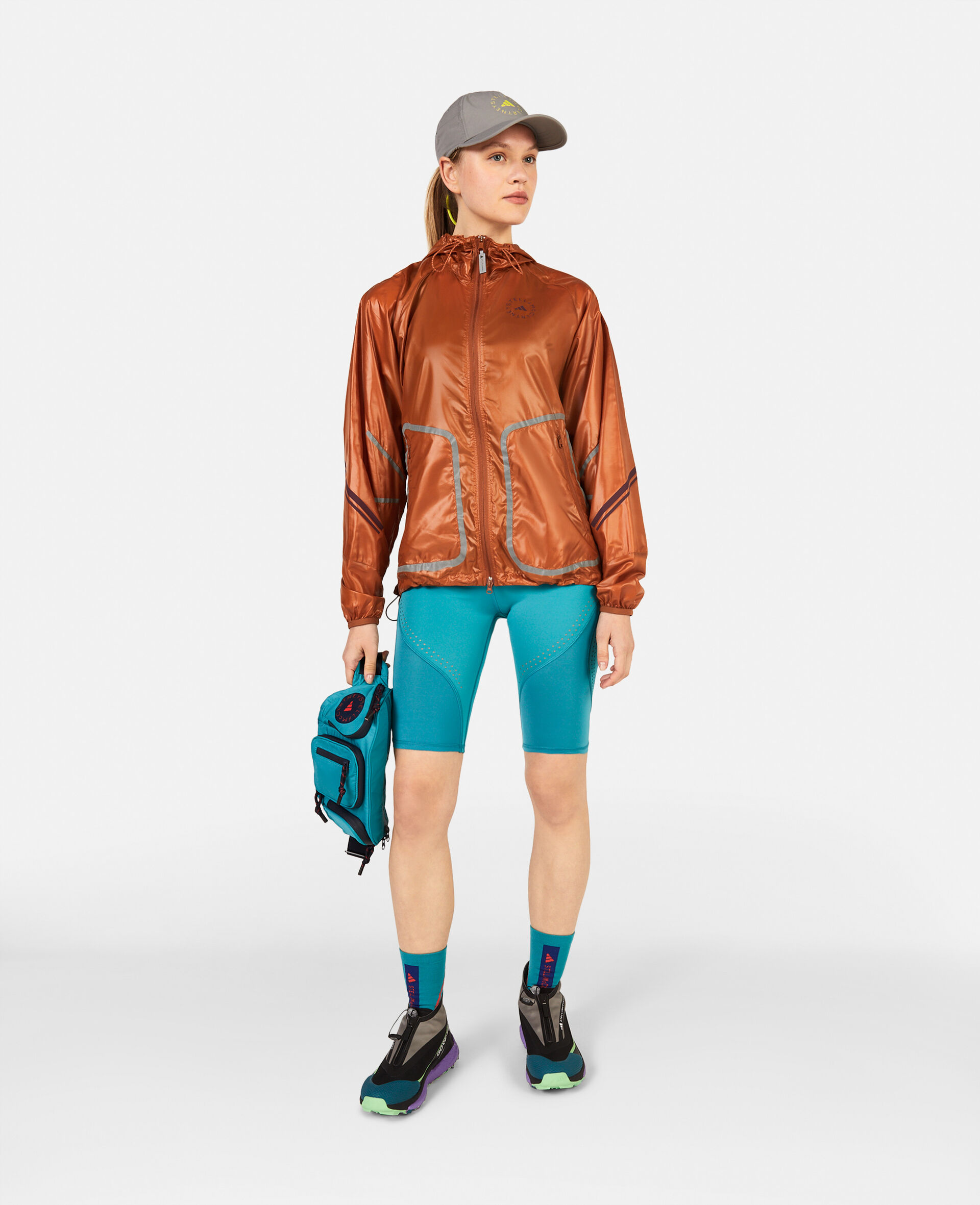 TruePace Running Jacket-Brown-large image number 3