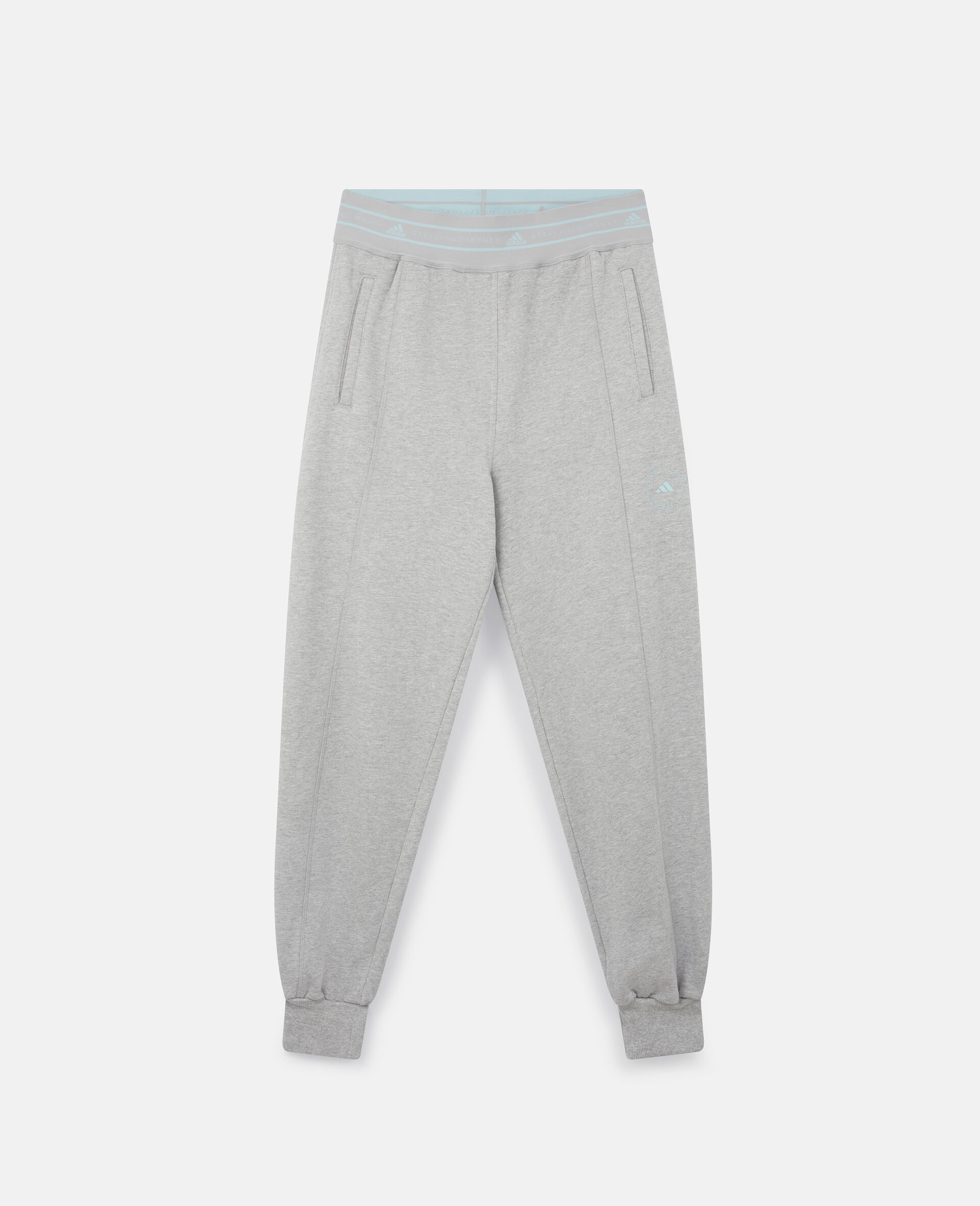 Sportswear Logo Sweatpants-Grey-large