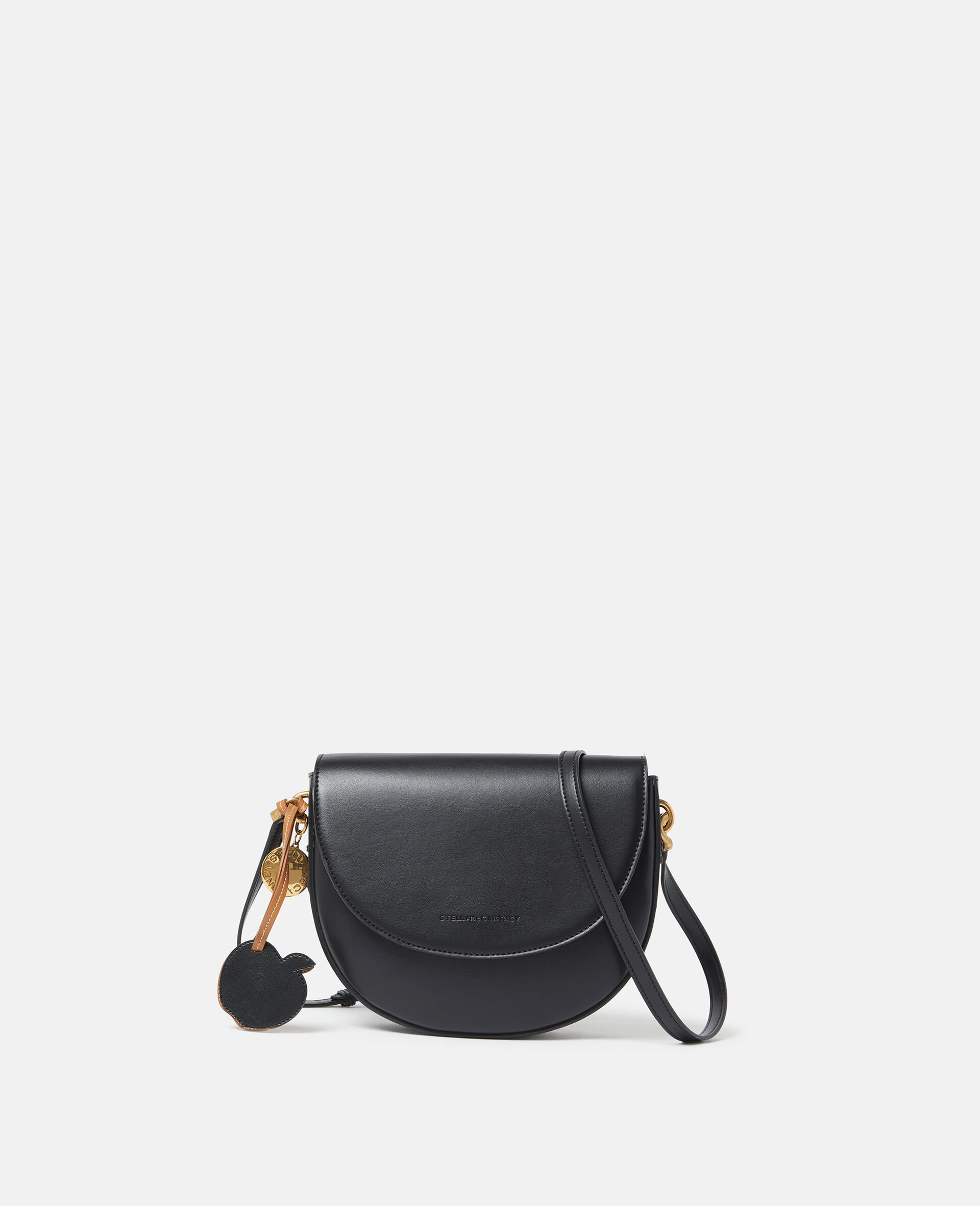 Frayme Whipstitch Shoulder Bag-Black-medium
