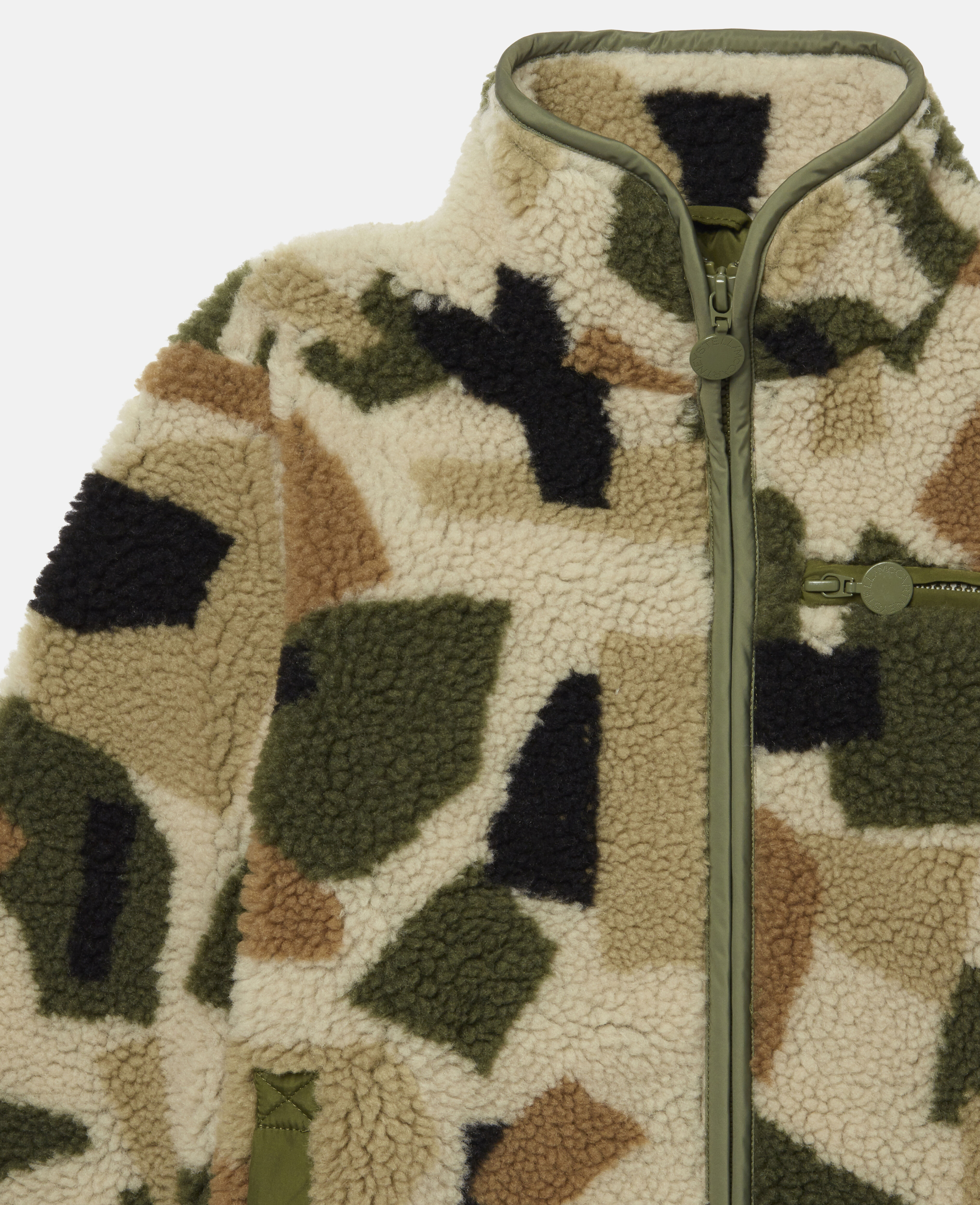 camo teddy jacket