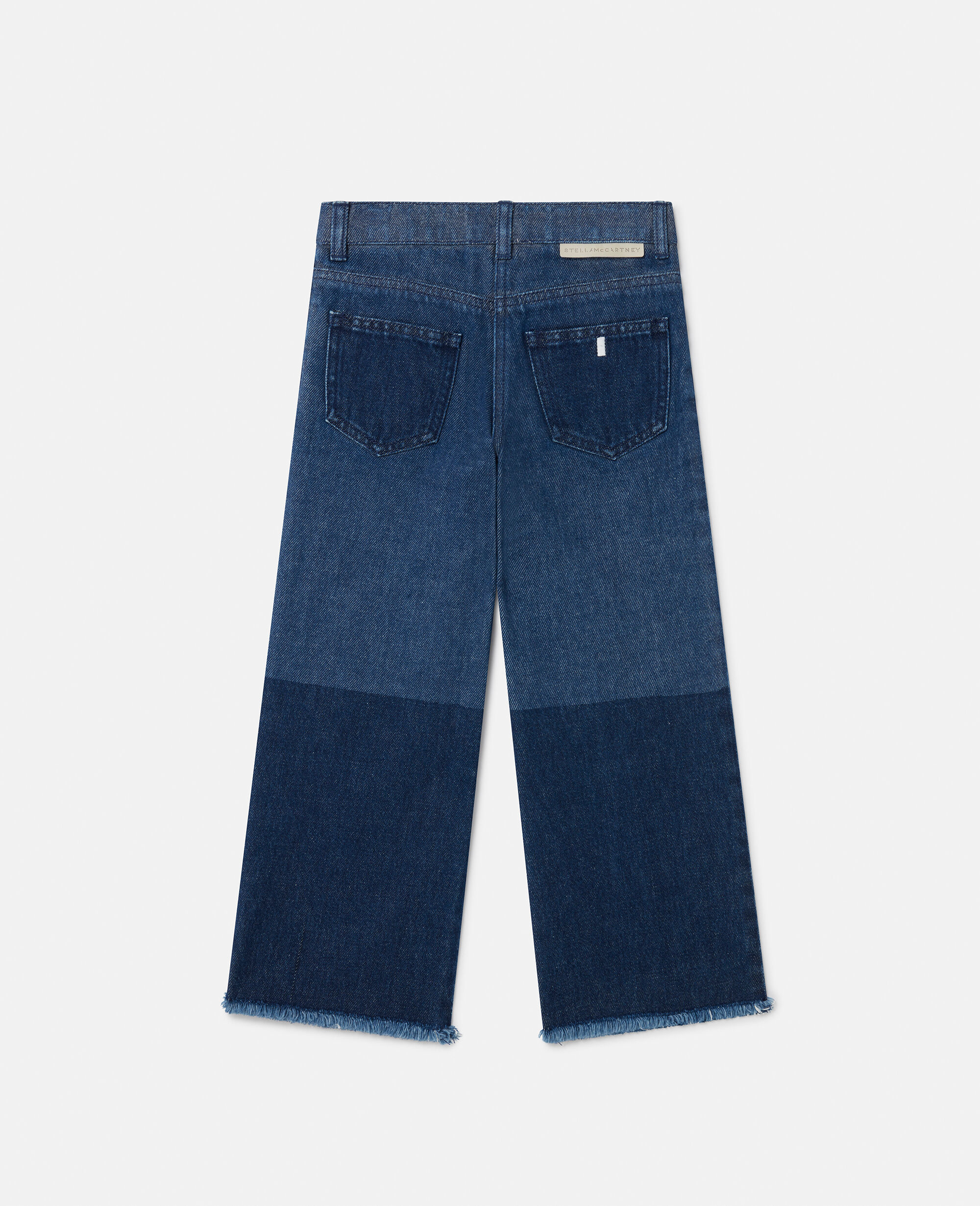 Women Blue Horse Appliqué Denim Jeans | Stella McCartney US