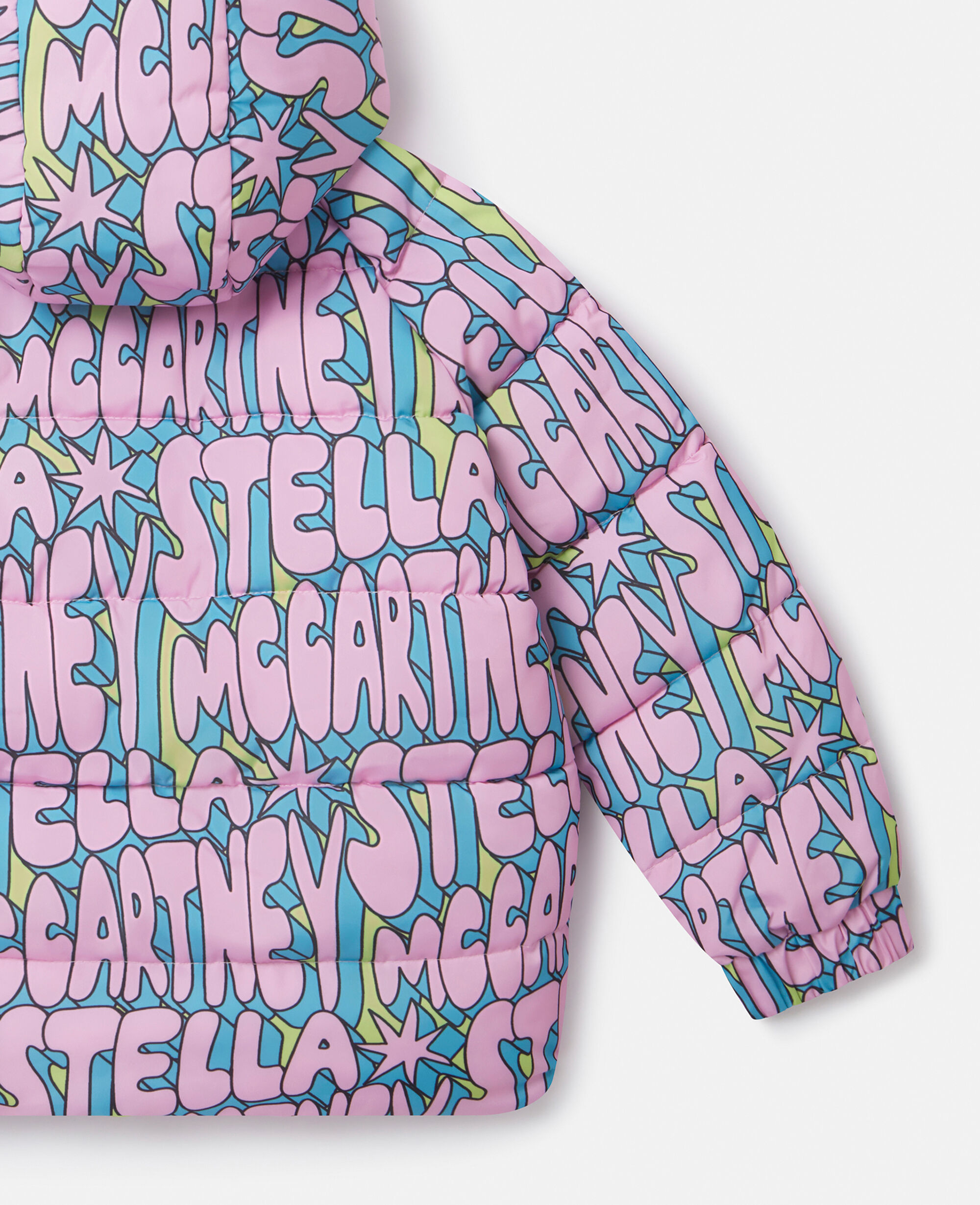 コート STELLA MCCARTNEY 'Stella By Stella' coat Multicolor Women Multicolor Stella Print Puffer Coat | Stella McCartney US