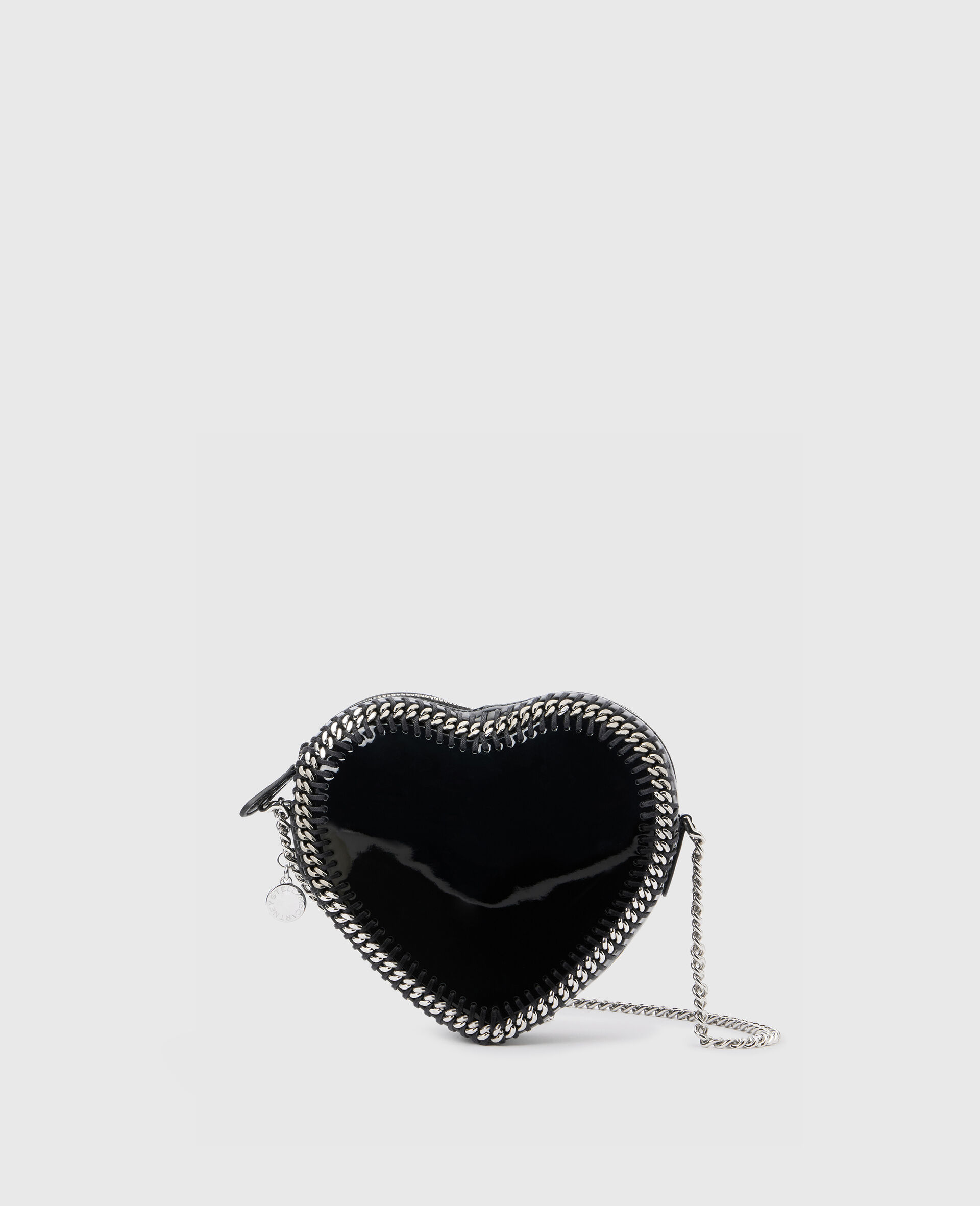 Falabella Heart Crossbody Bag-Black-medium