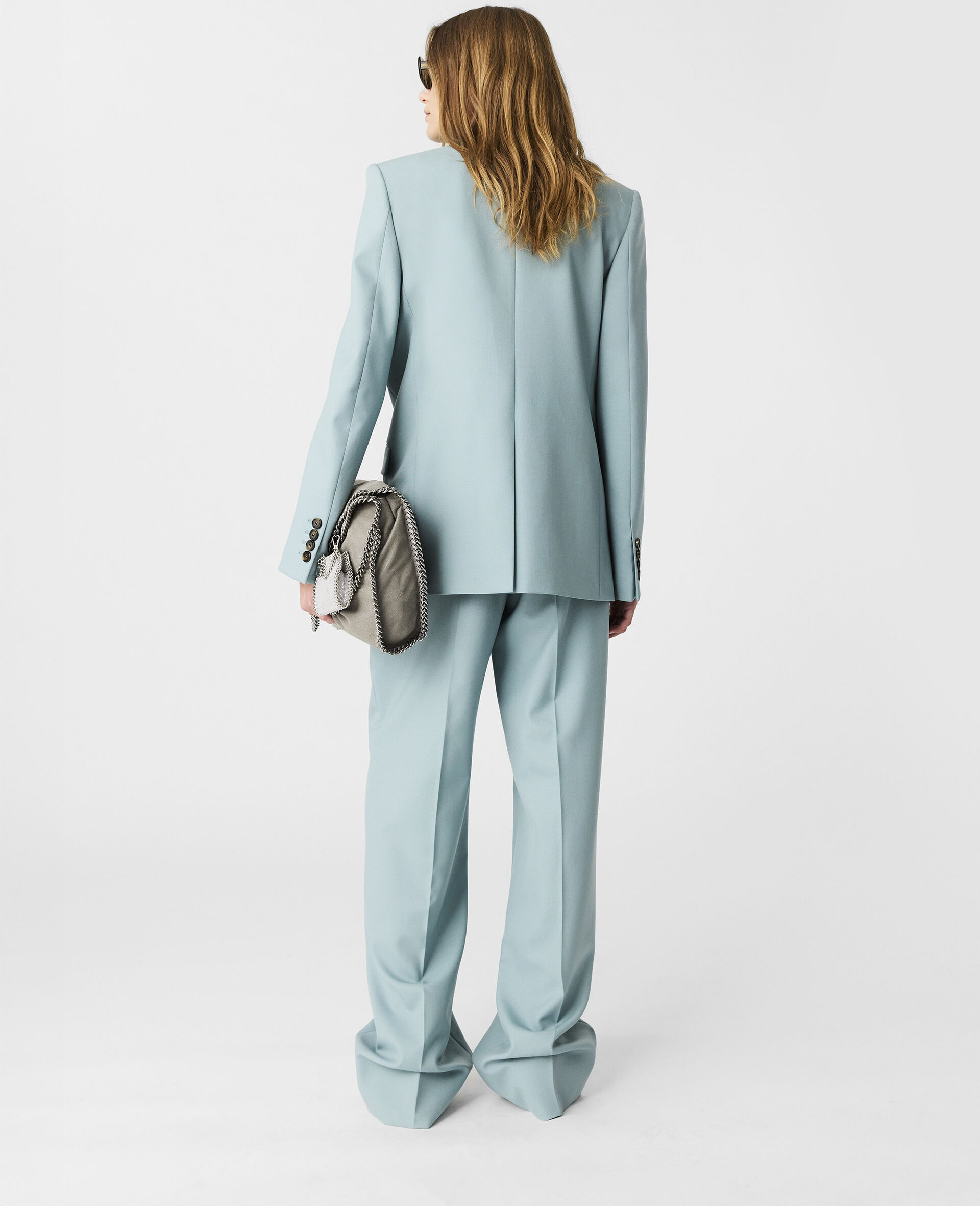 Zweireihiger Blazer-Blau-large image number 4