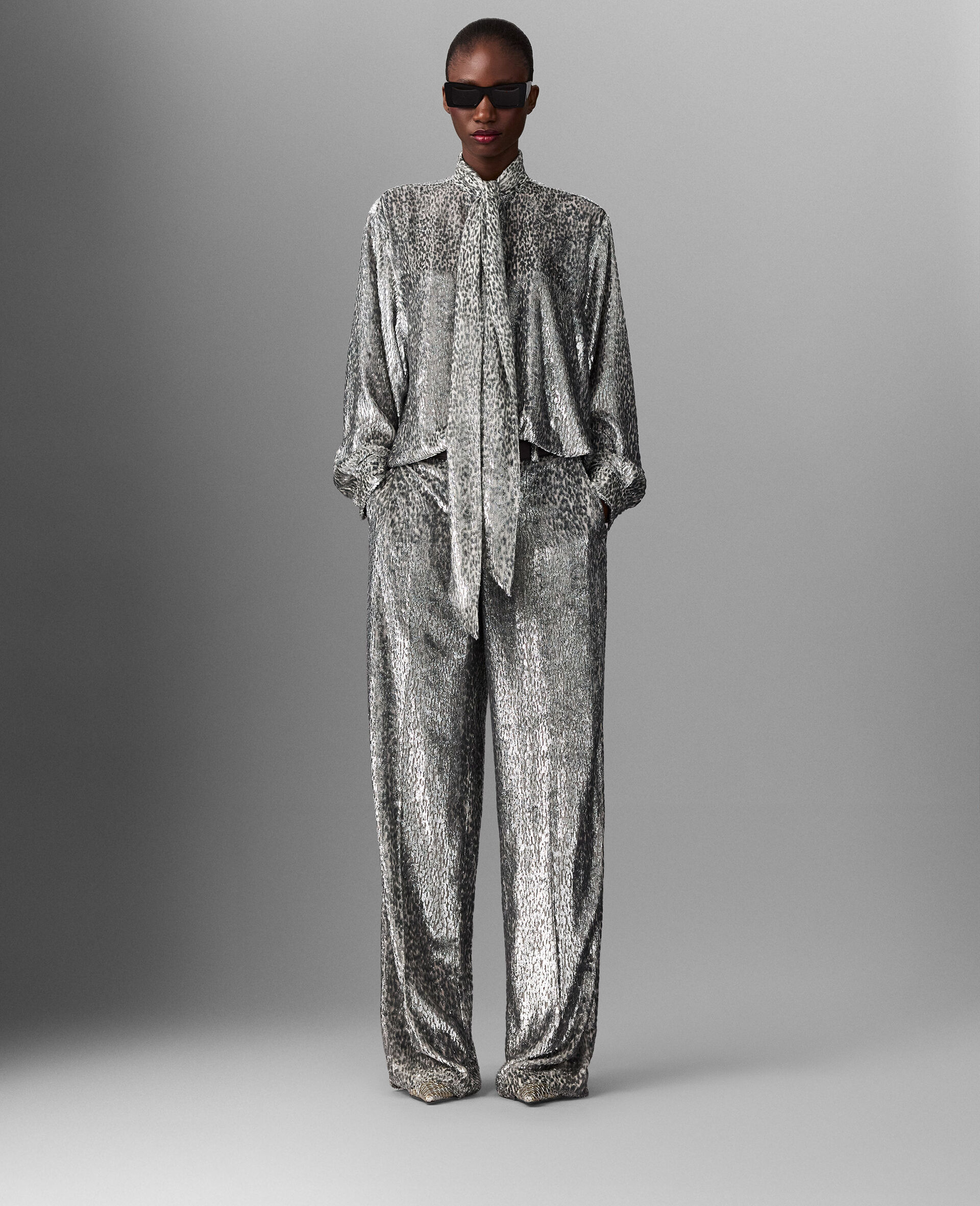 필 쿠페 트라우저-Silver-large image number 5