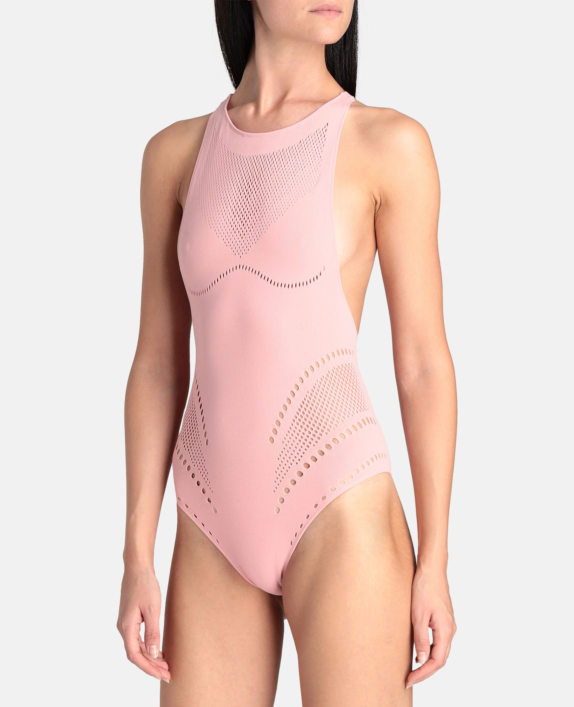 Stellawear Graphic Bodysuit-Pink-large image number 1