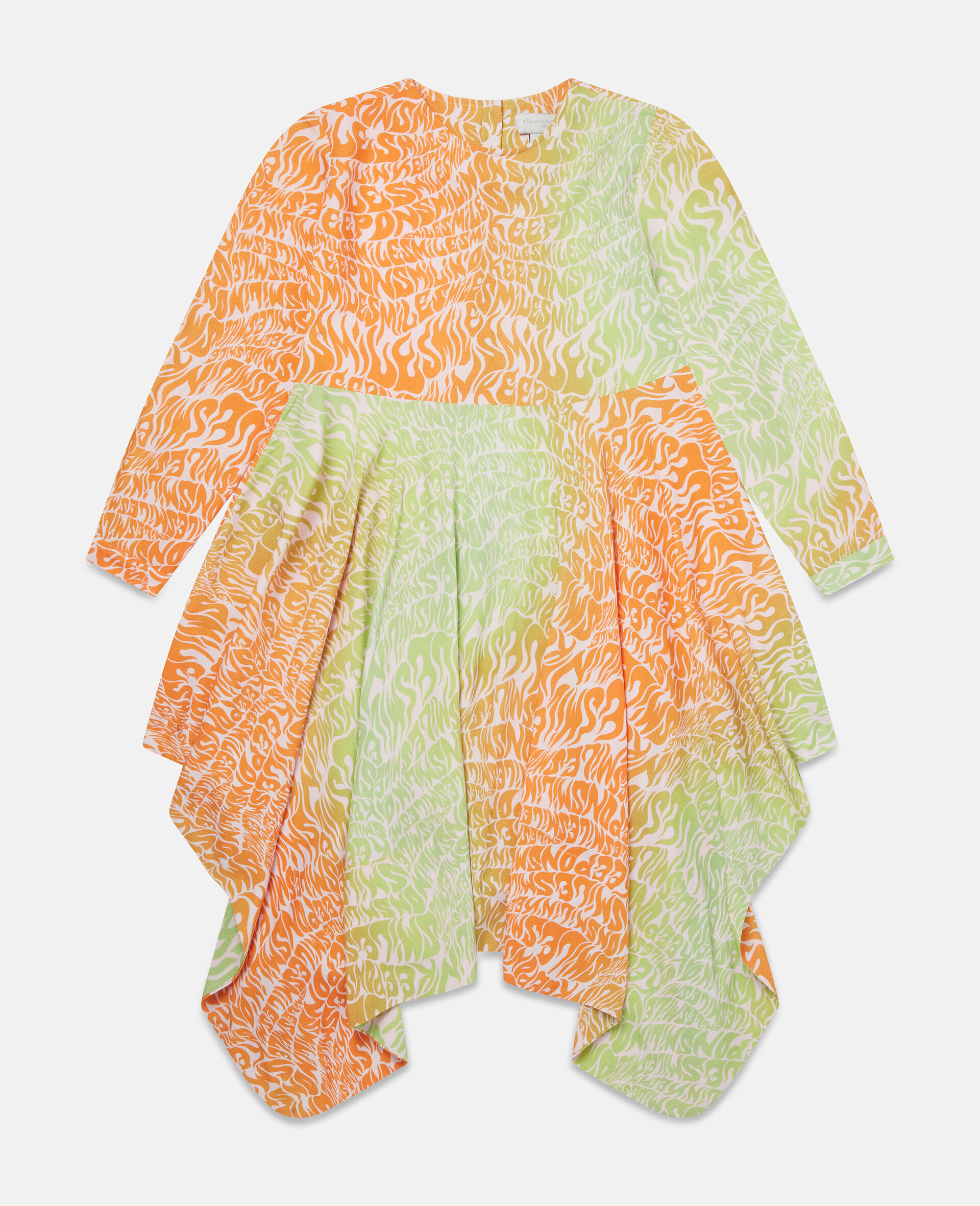 Keep Smiling Print Dress-Multicolour-large image number 0