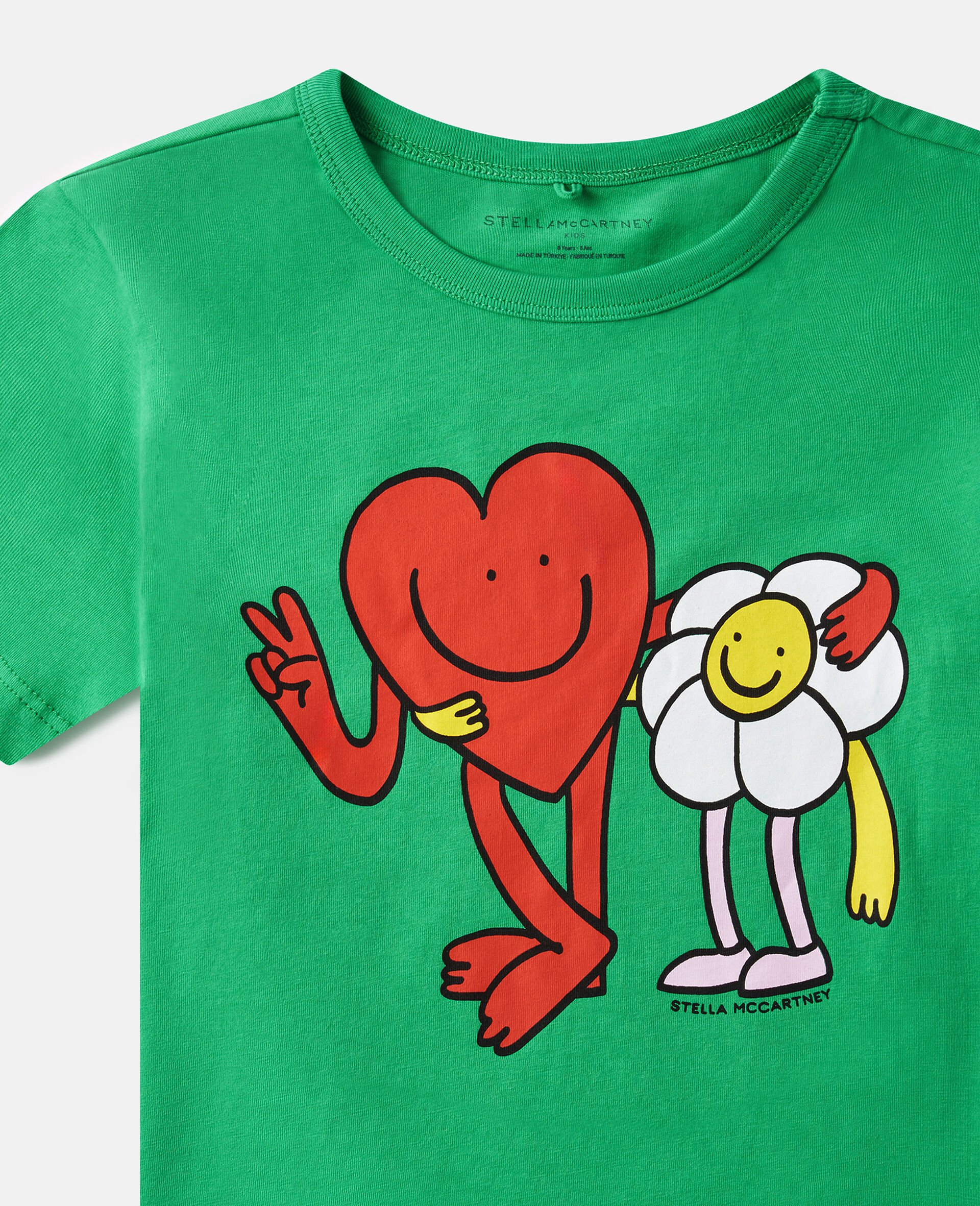 Earth Friends Graphic T-Shirt-Green-large image number 1