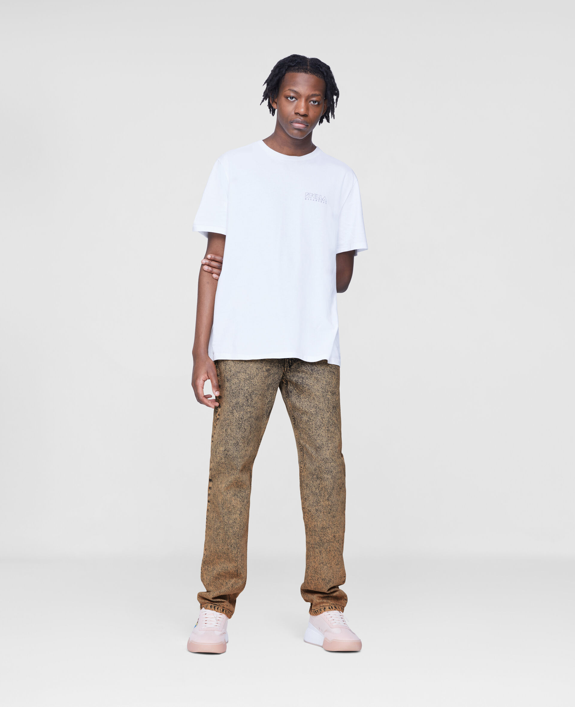 Unisex ホワイト ファンタジア ミッキープリントロゴtシャツ Stella Mccartney Jp