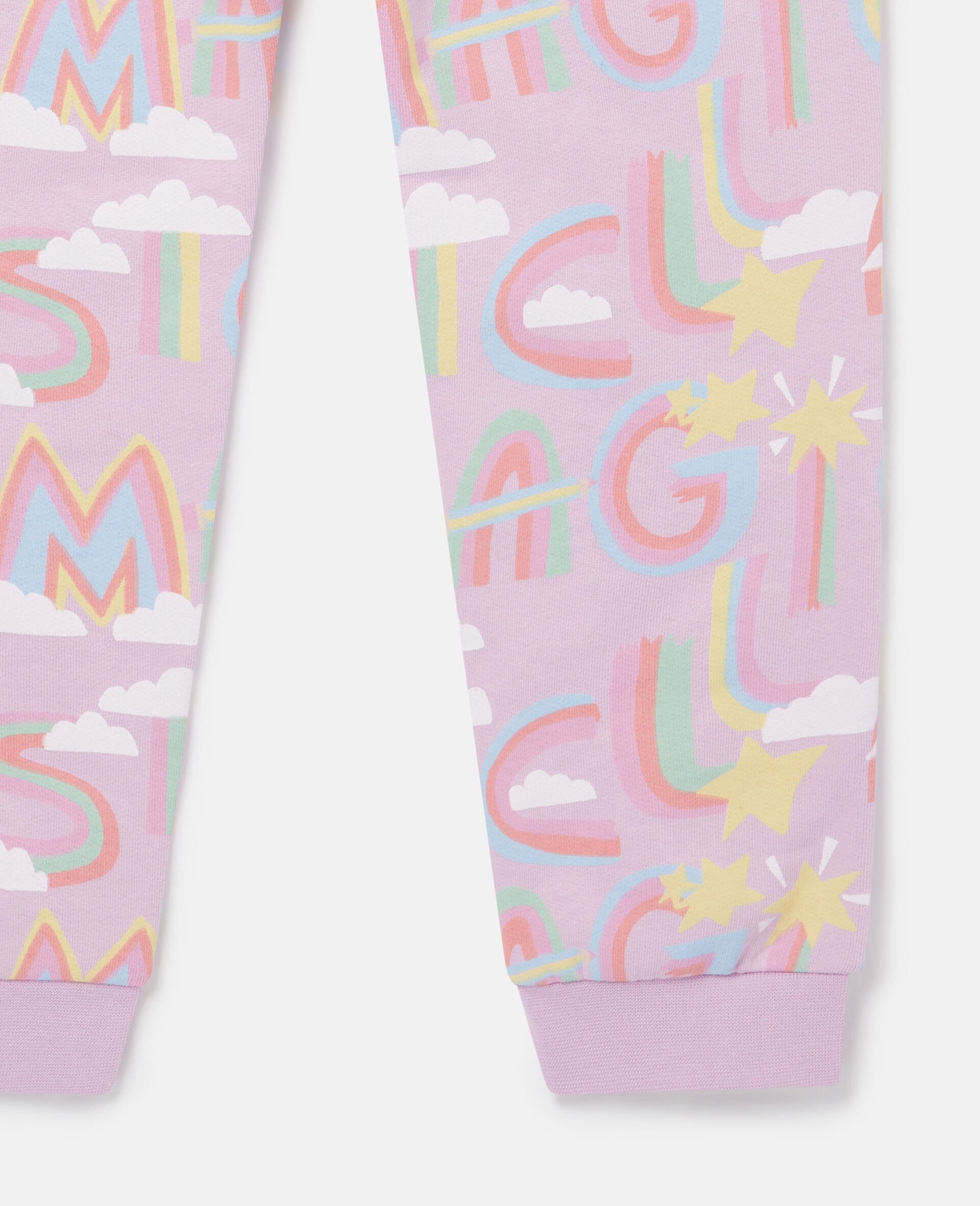 Rainbow Unicorn Cloud Joggers-Purple-large Rainbow Unicorn Cloud Joggers-Purple-large image number 3