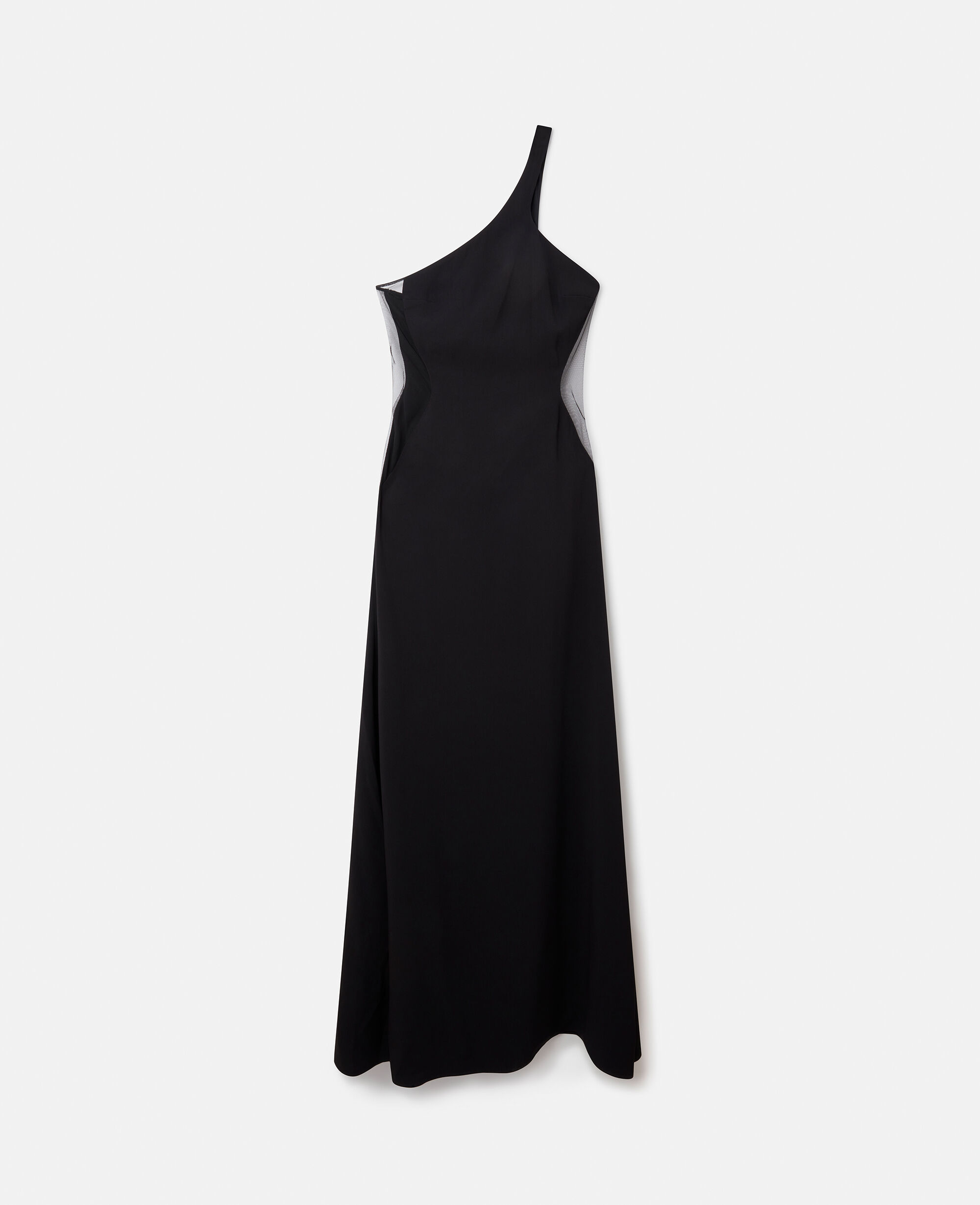 ワンピース STELLA MCCARTNEY Woman Dress Black 6J03623SPZ67 1000 Women Black Logo Chain Midi Dress | Stella McCartney EE