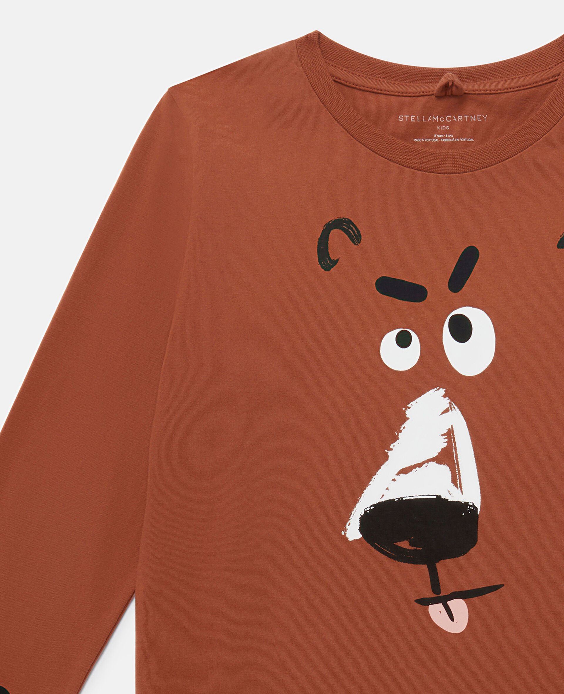 Grizzly Bear Sweatshirt-Brown-large Grizzly Bear Sweatshirt-Brown-large image number 1