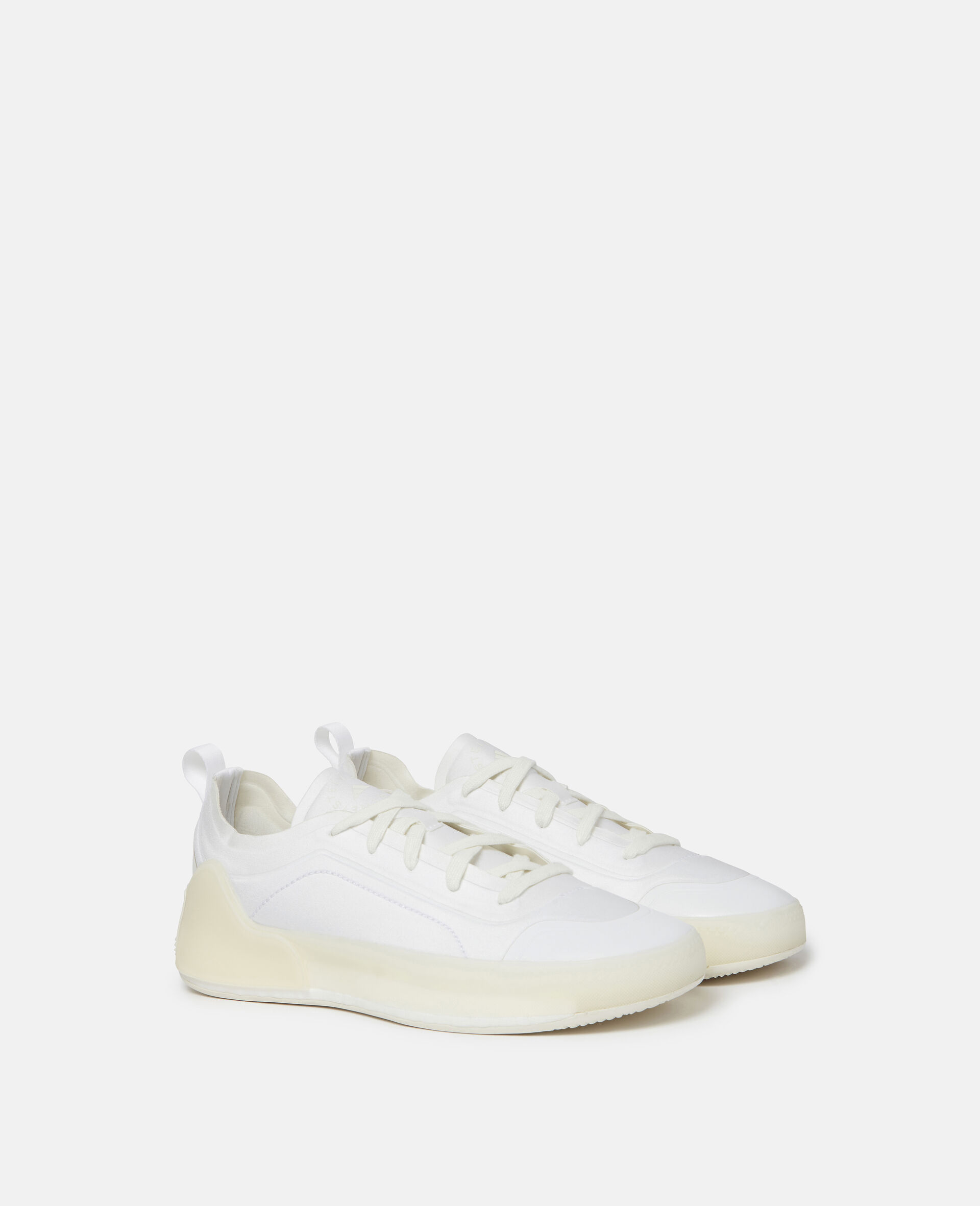 White Boost Treino Sneakers-White-large image number 1