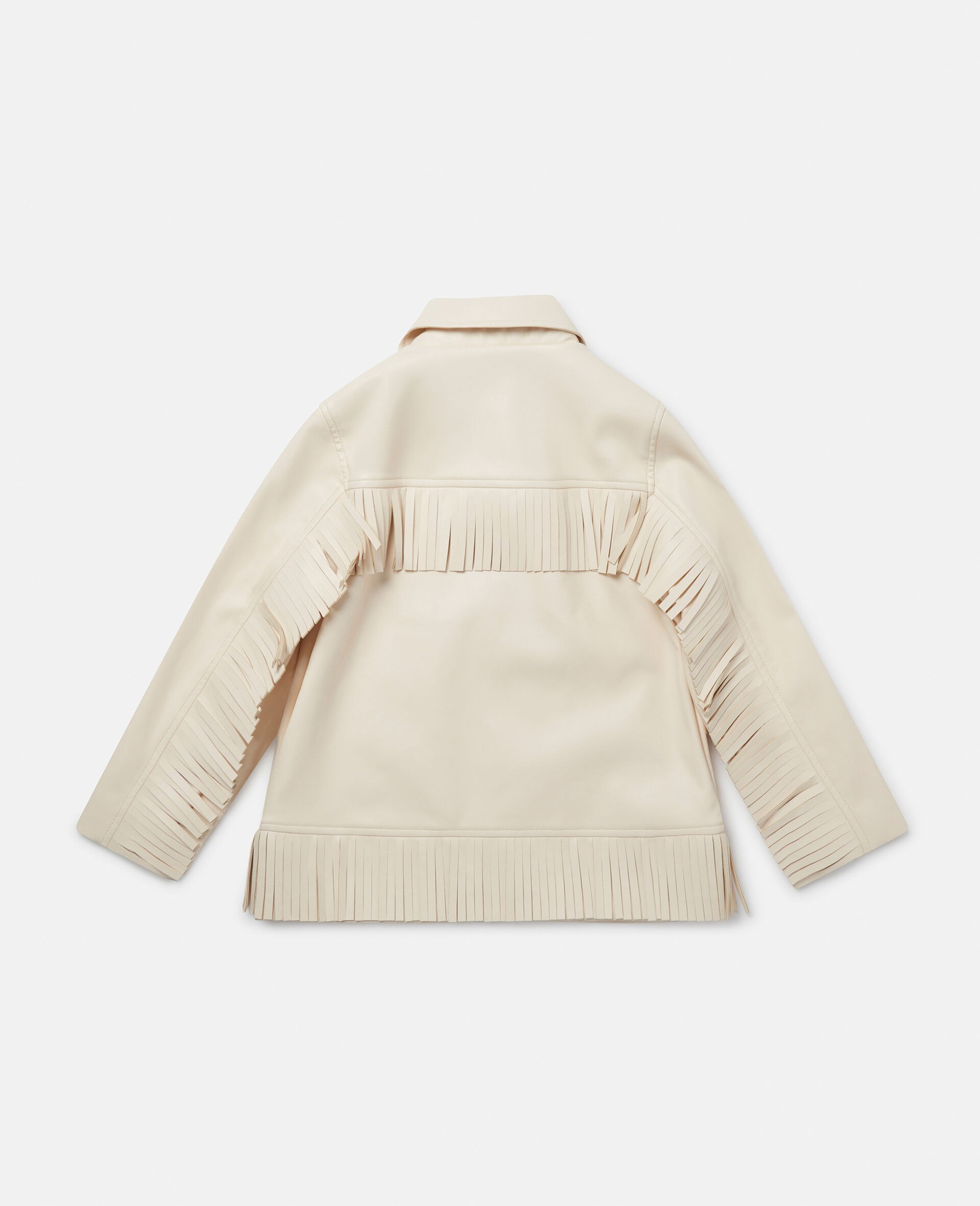 西部风格流苏夹克-Cream-large 西部风格流苏夹克-Cream-large image number 2