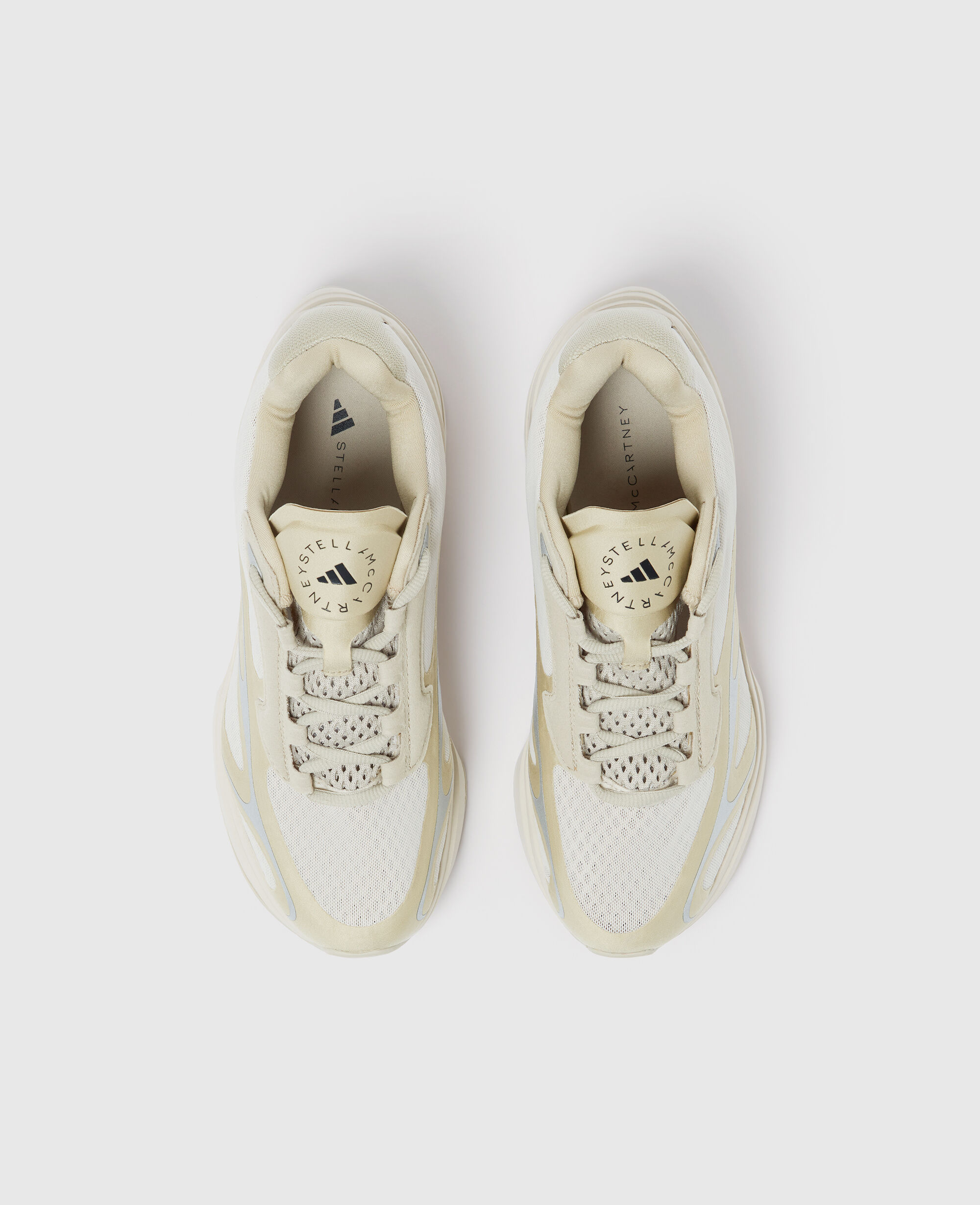 Stella mccartney clear sneakers best sale