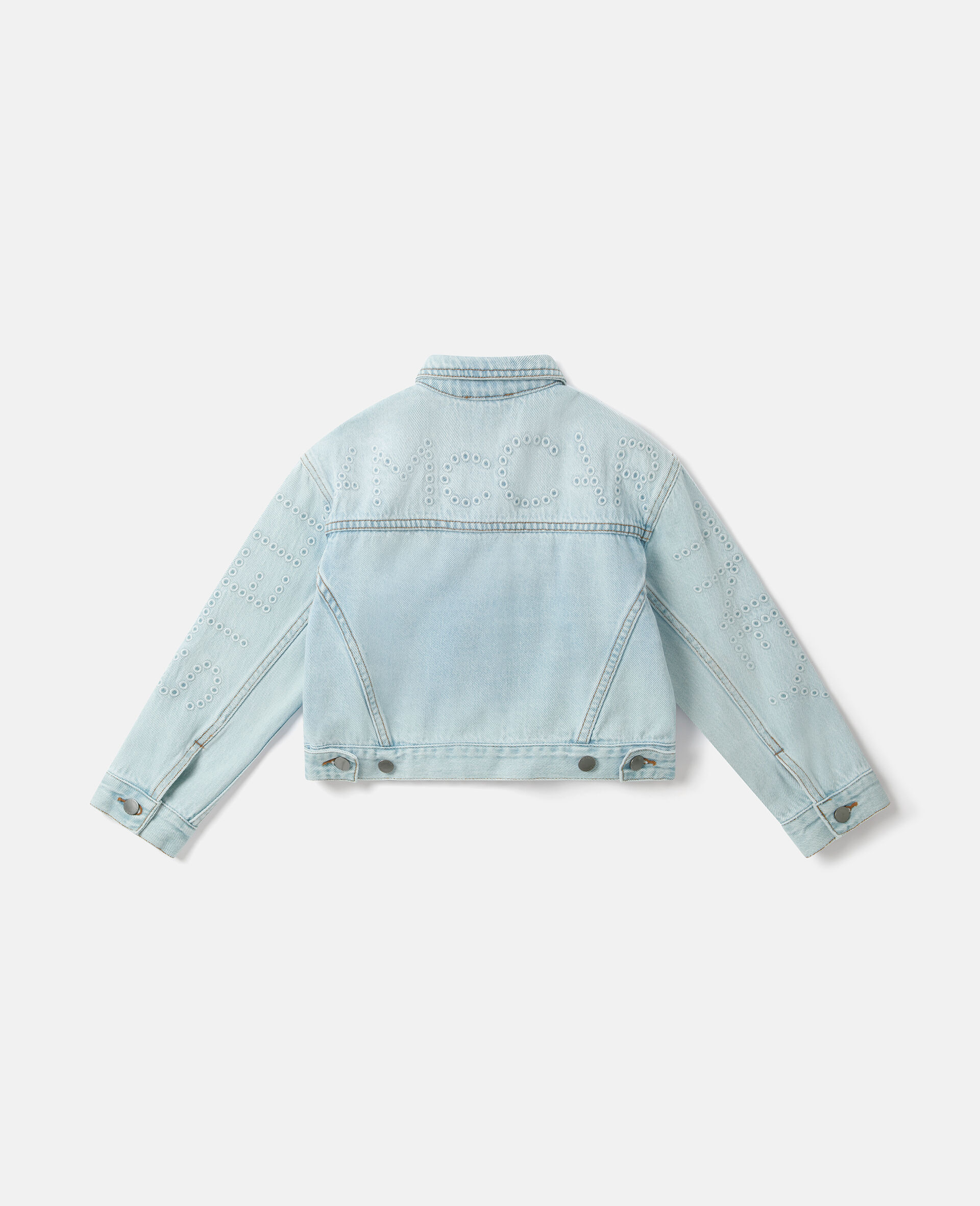 Denim Trucker Jacket  -Blue-large image number 2