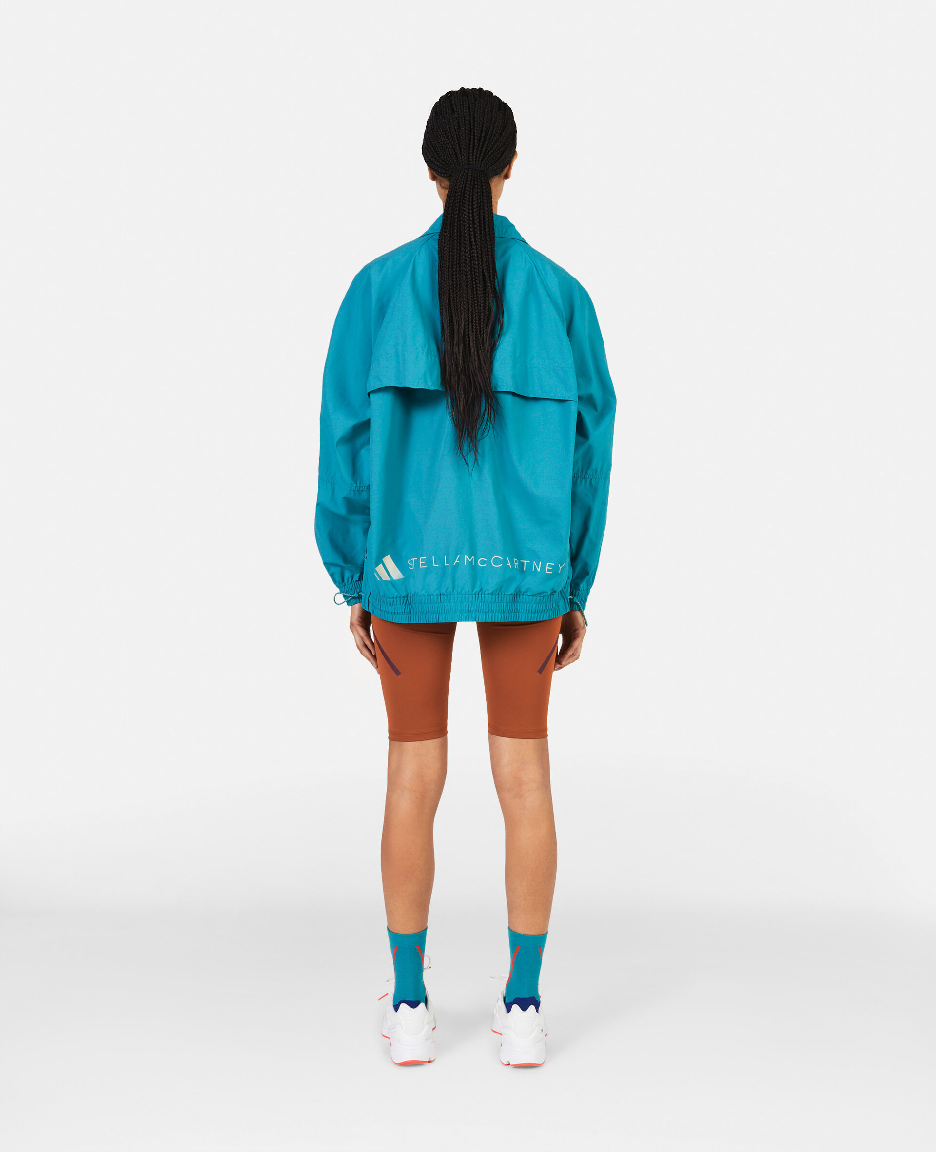 TrueCasuals Woven Track Jacket-Blue-large image number 1