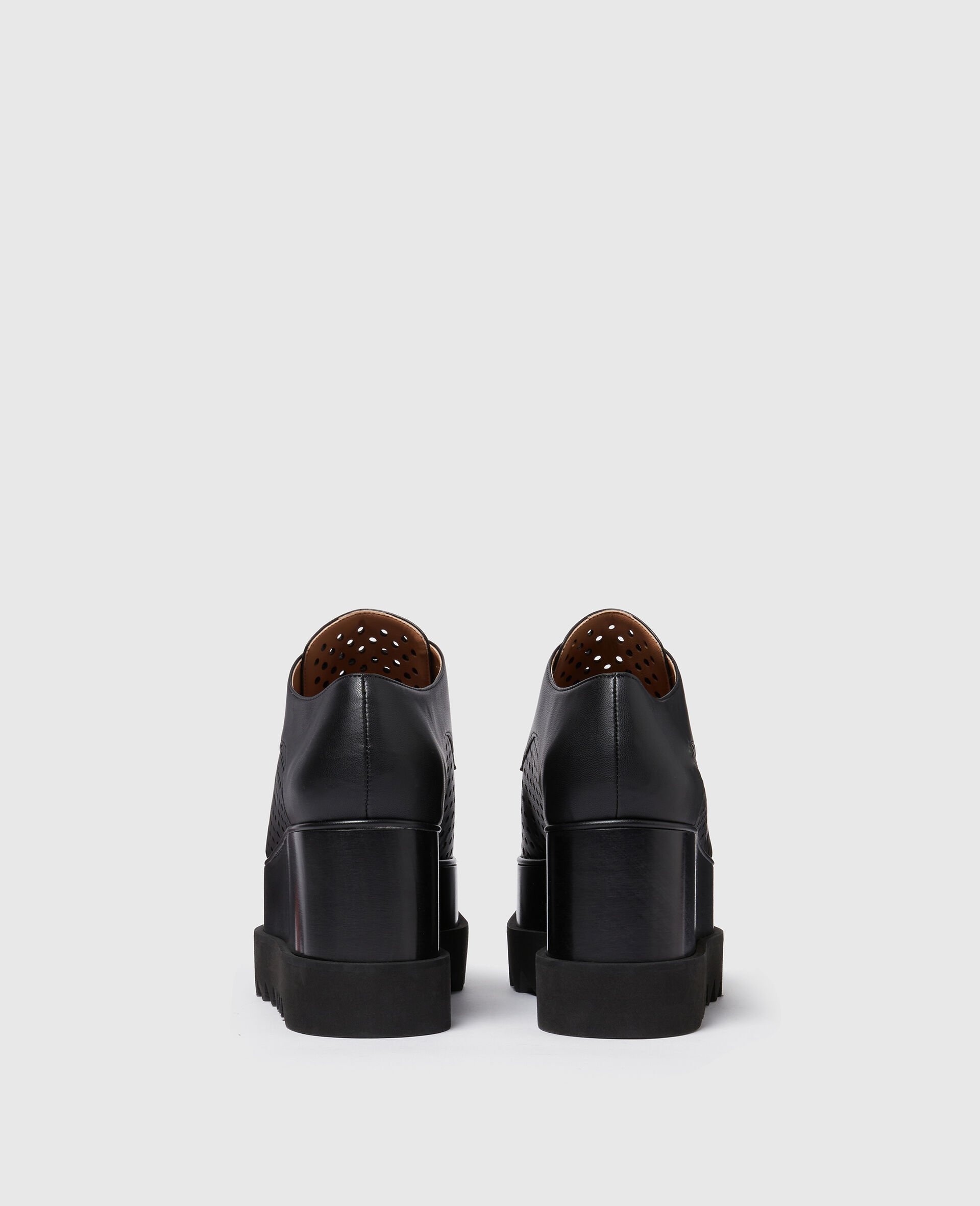 Elyse Perforated Platforms-Black-large image number 2