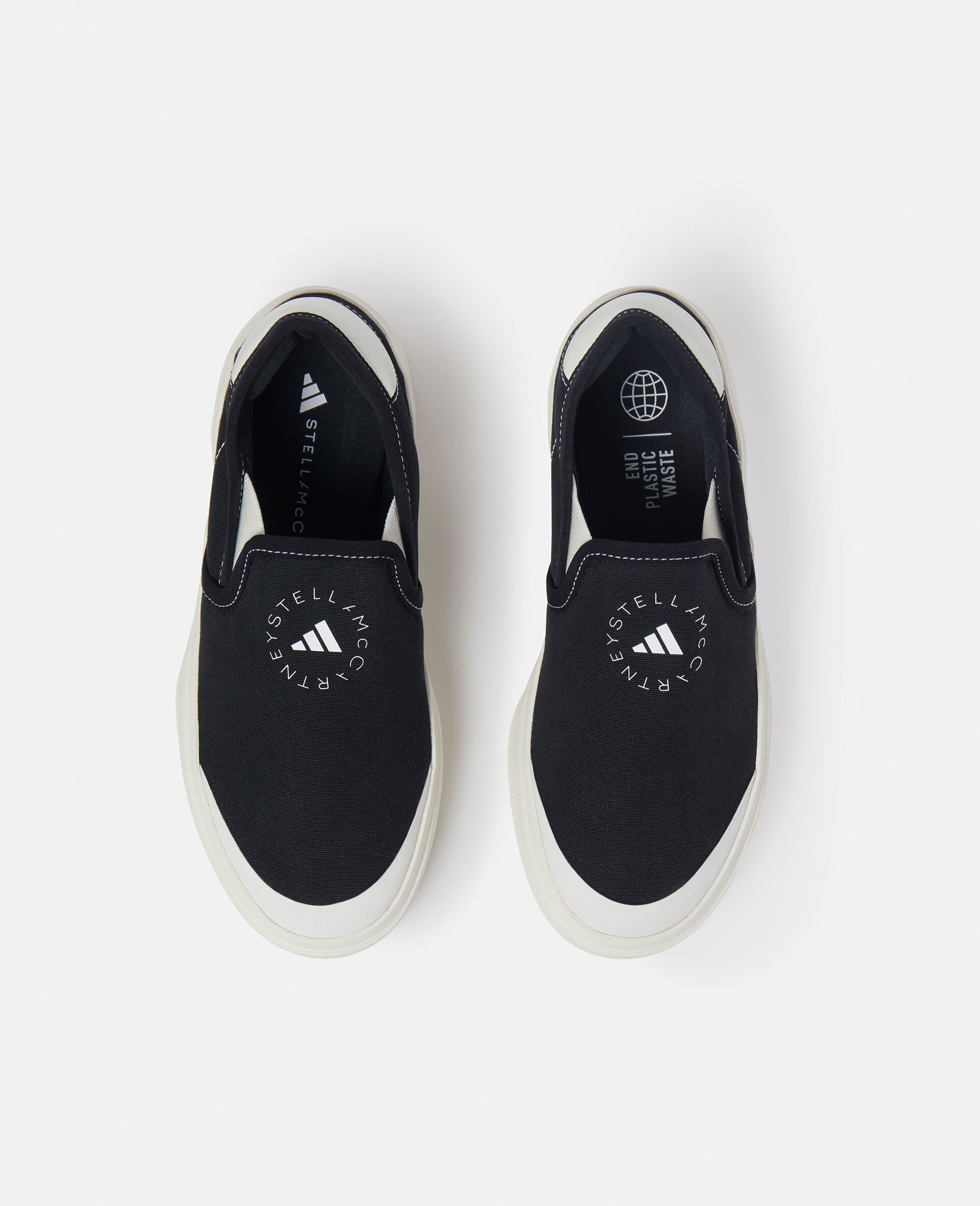Court Slip-On Trainers-Black-large Court Slip-On Trainers-Black-large image number 3