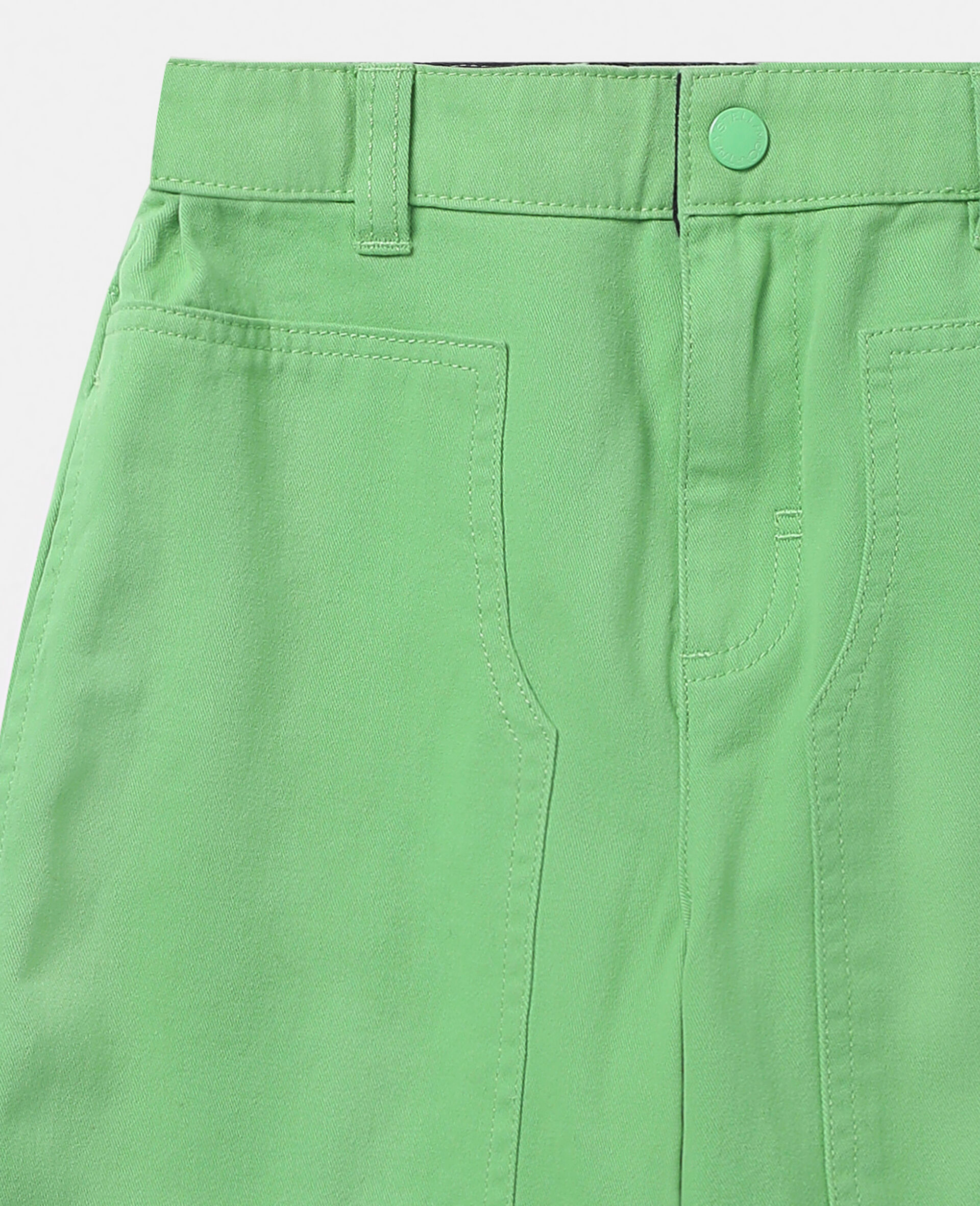 Women Green Cargo Shorts Stella McCartney ES