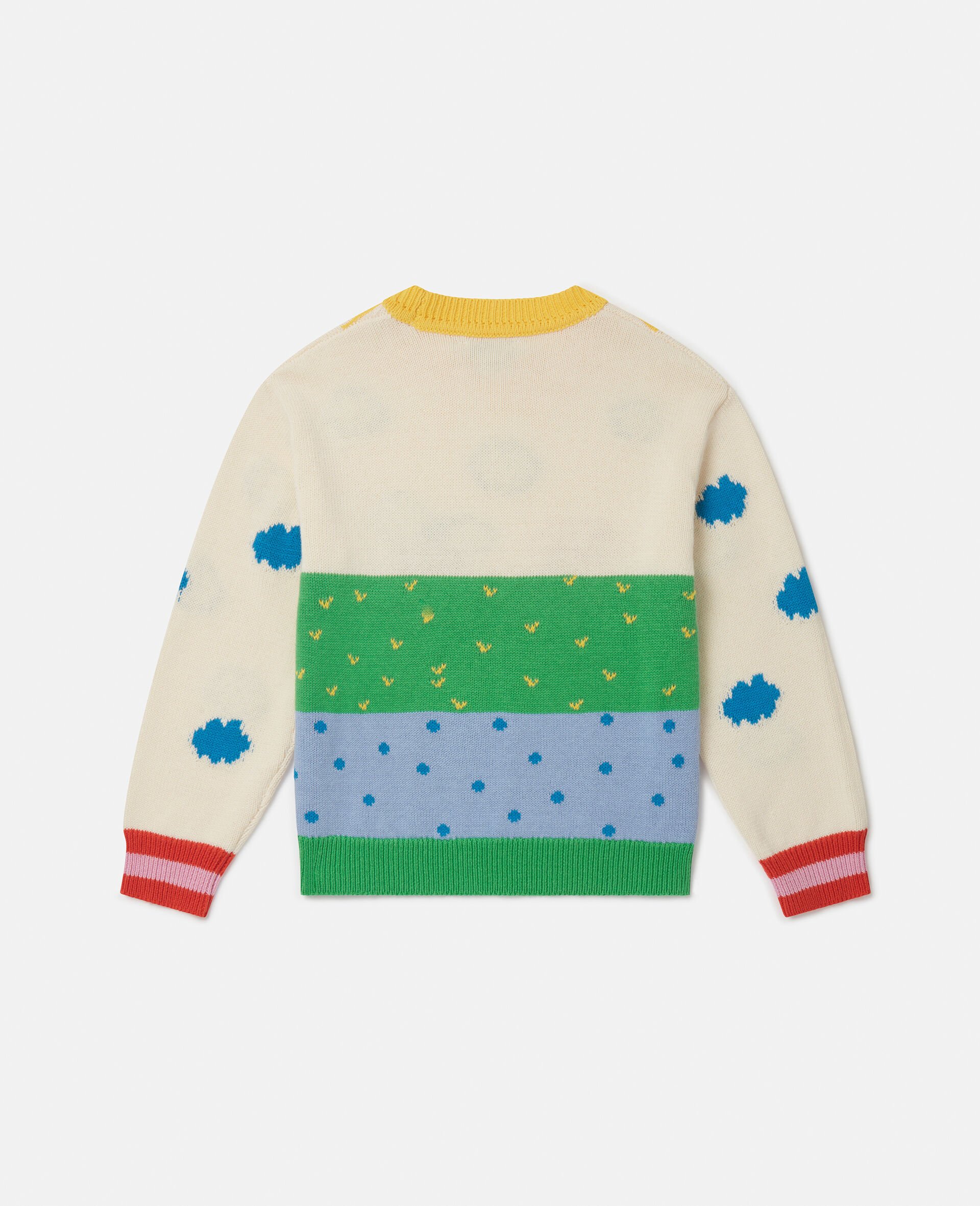 Farmyard Graphic Knitted Jumper-Multicolour-large Farmyard Graphic Knitted Jumper-Multicolour-large image number 2