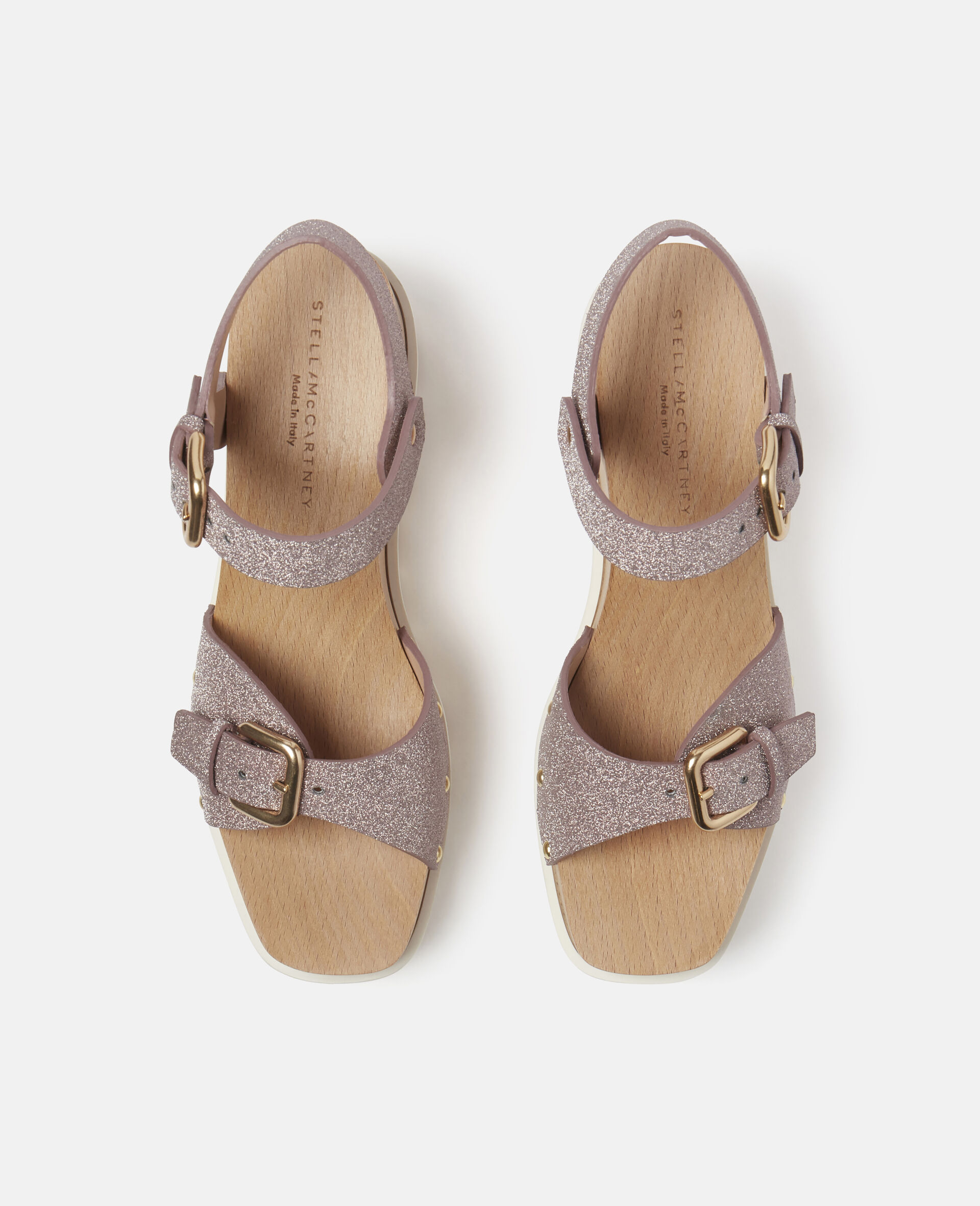 Elyse Glitter Sandal-White-large image number 3