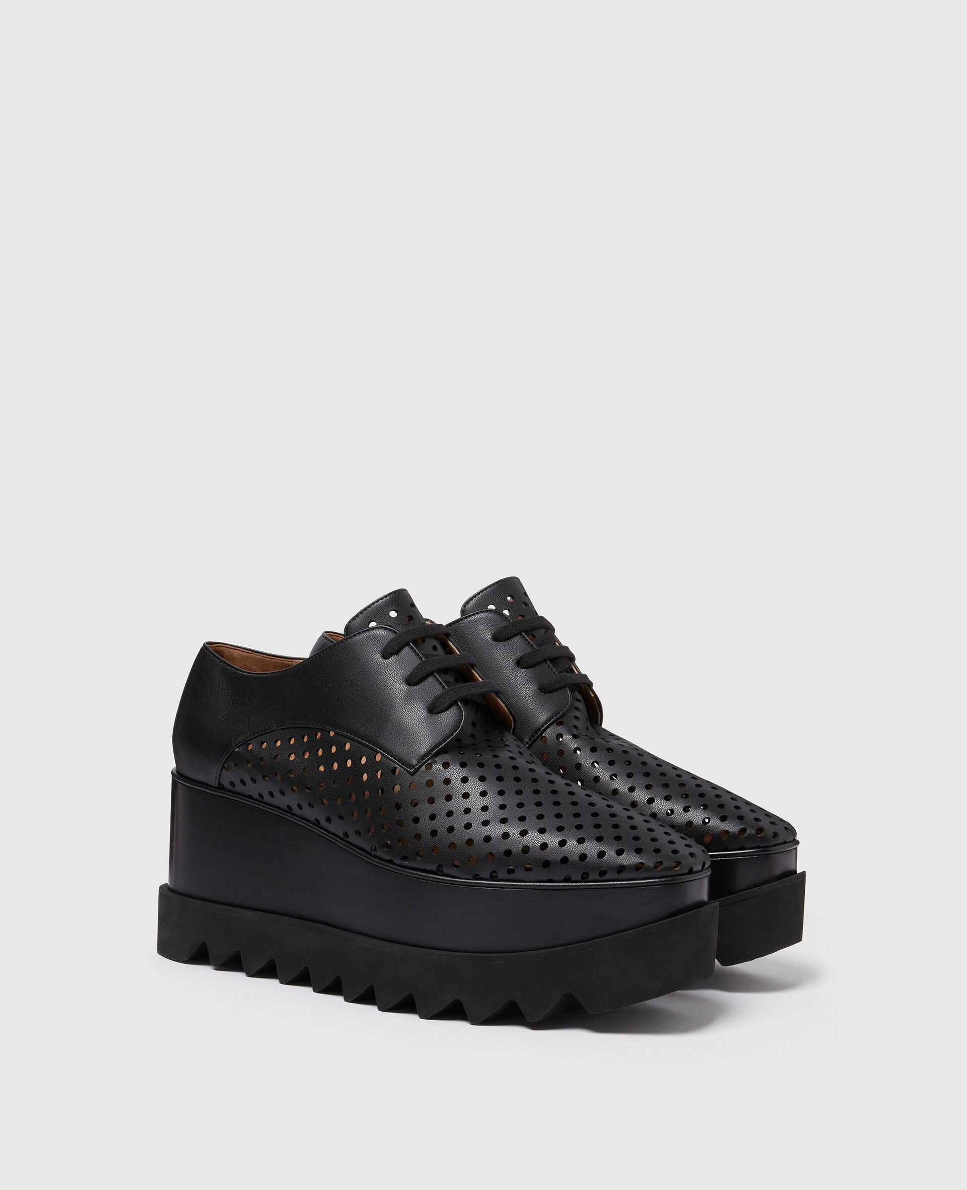 Elyse Perforated Platforms-Black-medium Elyse Perforated Platforms-Black-medium