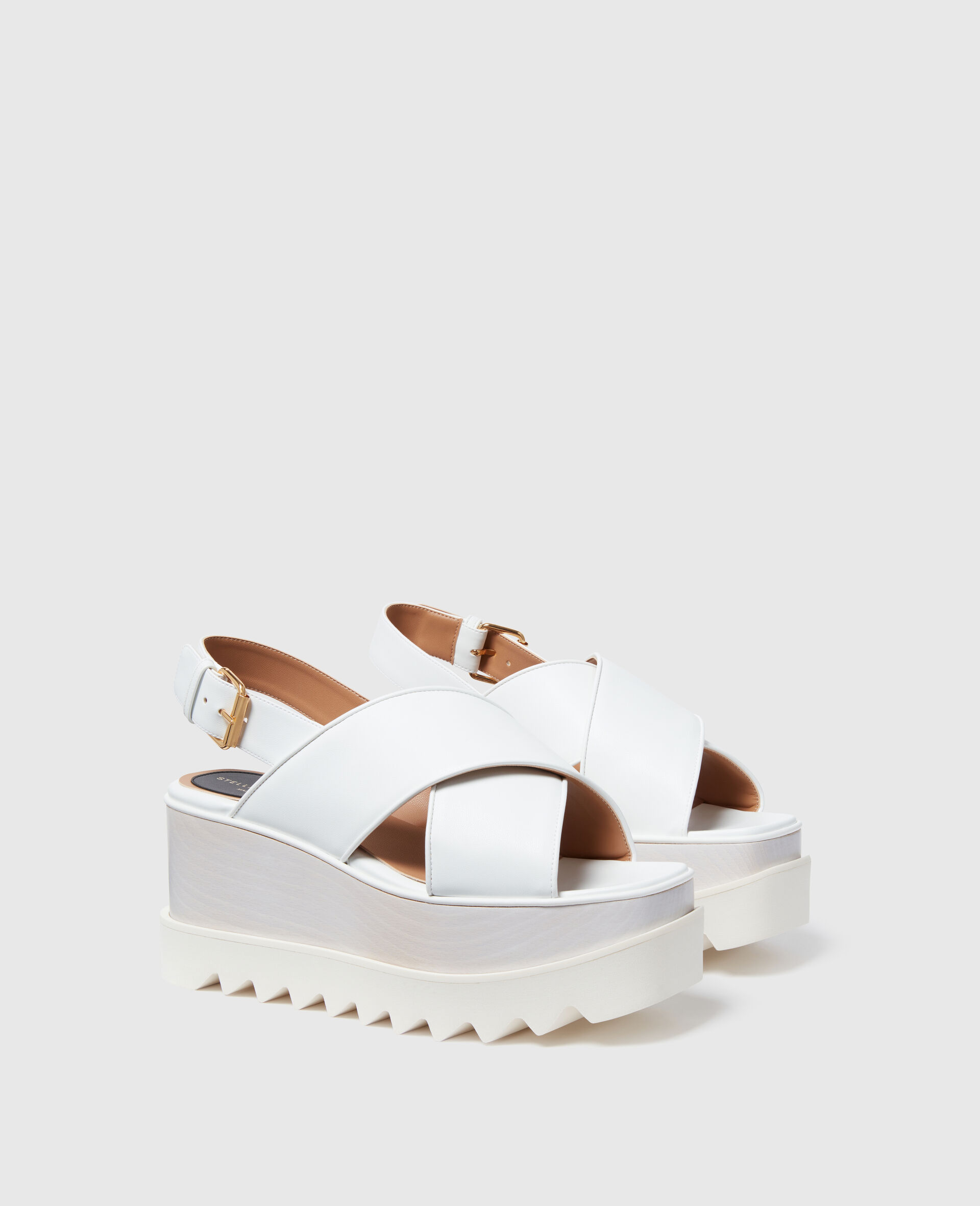 Elyse Platform Sandal-Black-large image number 1