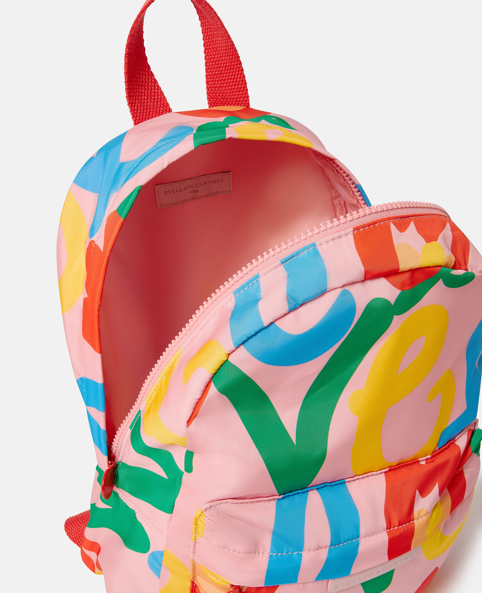 Love Motif Backpack-Pink-large image number 3