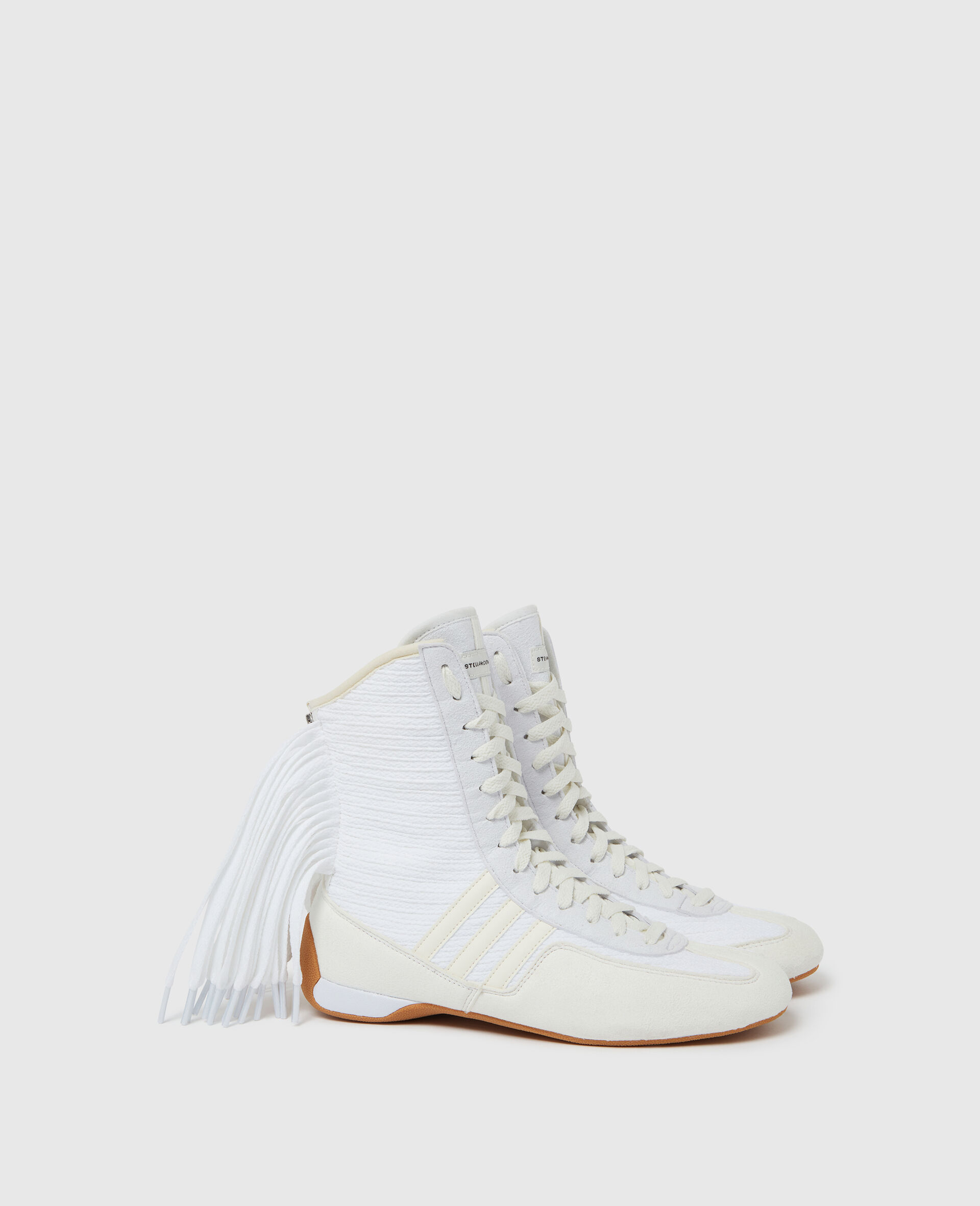 High-Top-Sneakers Rasant mit Fransen-Weiß-large image number 5