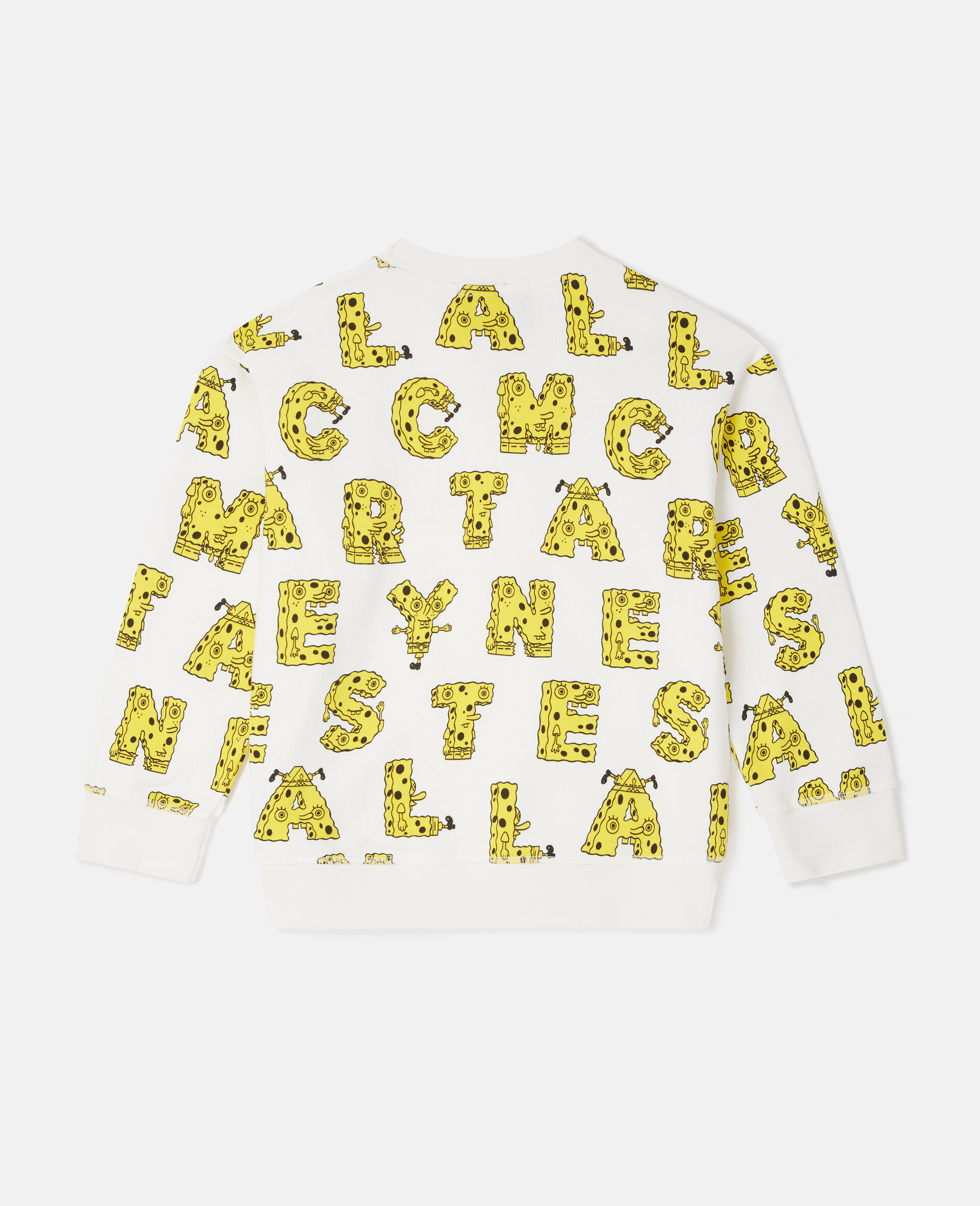 SpongeBob Graphic Sweatshirt-Cream-large image number 2