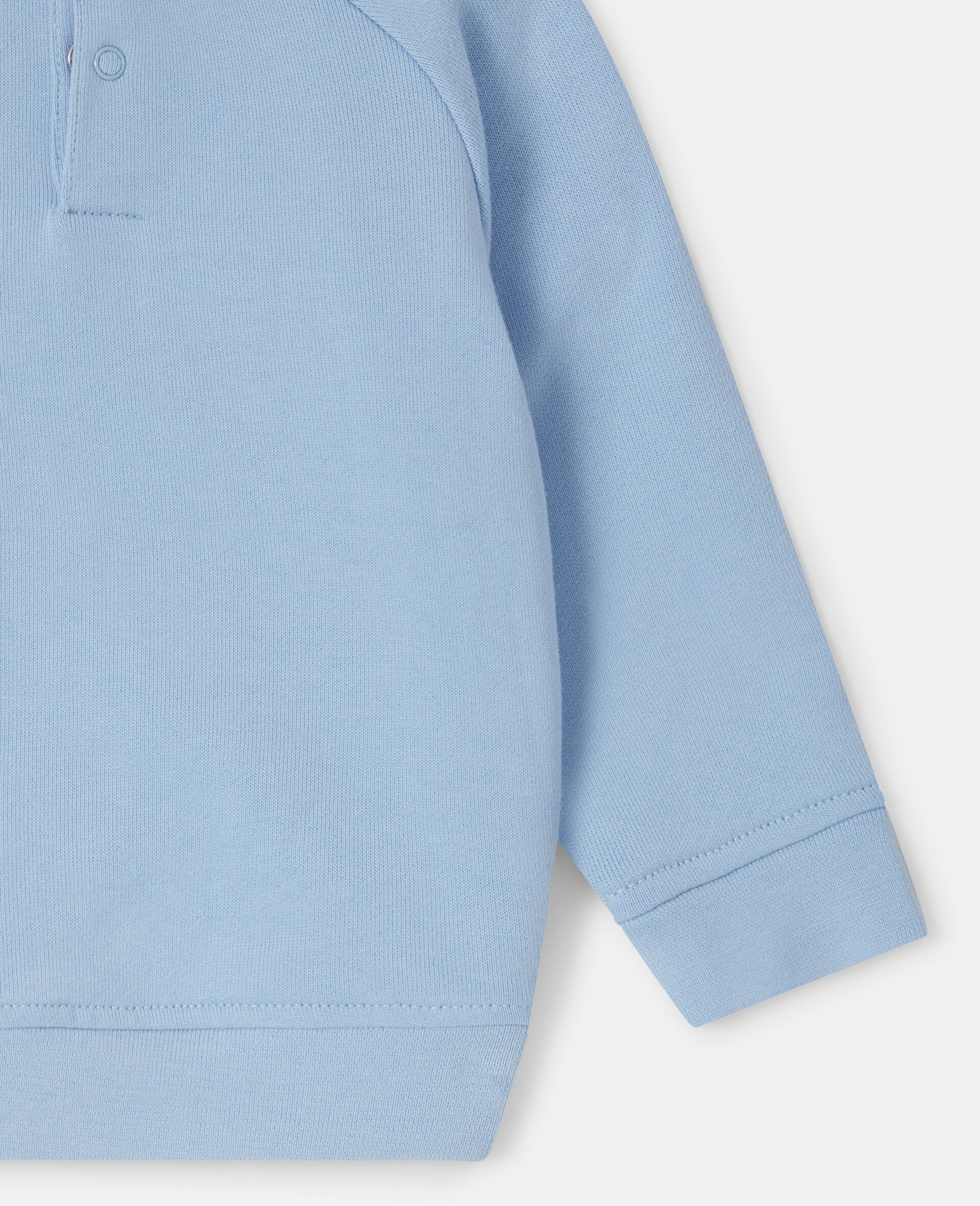 Fairy Graphic Crewneck Sweatshirt-Blue-large Fairy Graphic Crewneck Sweatshirt-Blue-large image number 3