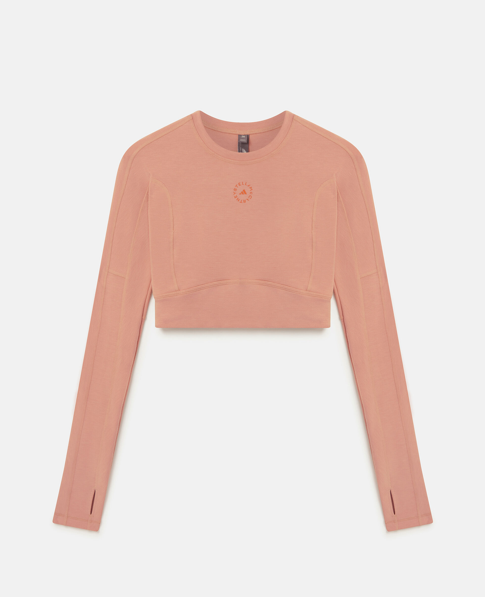 TrueStrength Yoga Crop Top-Beige-large image number 0