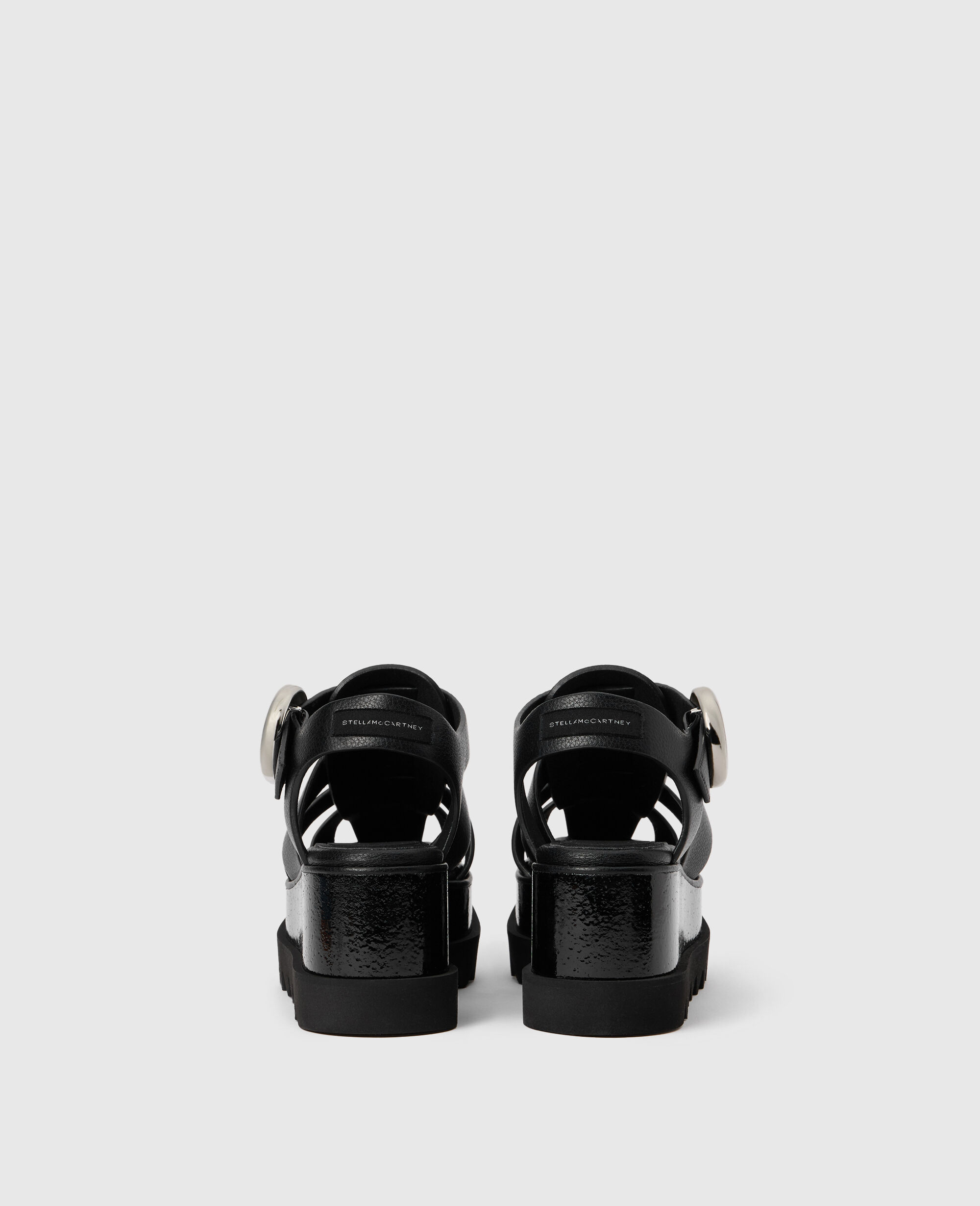 【Stella McCartney】エリス プラットフォームサンダル Women ブラック エリス プラットフォームサンダル | Stella