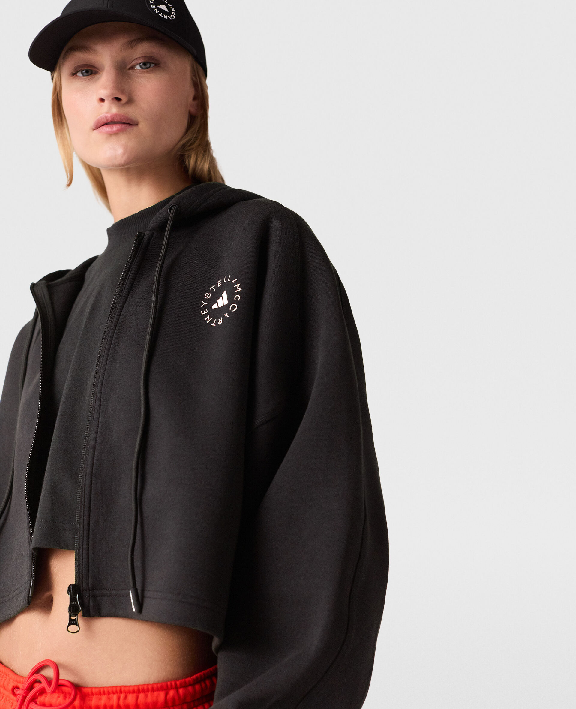 TrueLife Cropped Zip Hoodie-Black-large image number 2