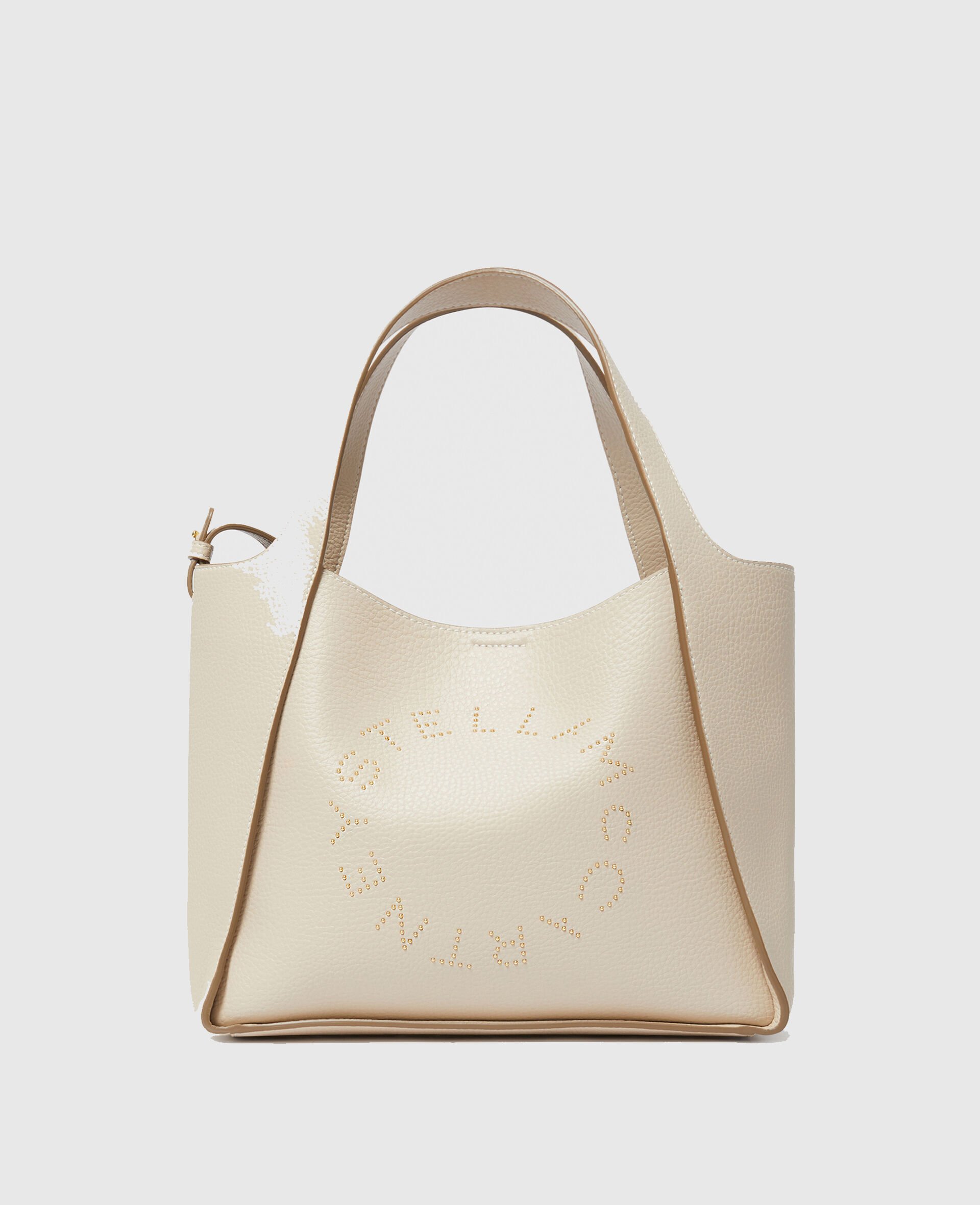 Logo Top Handle Crossbody Tote Bag-Brown-large image number 0