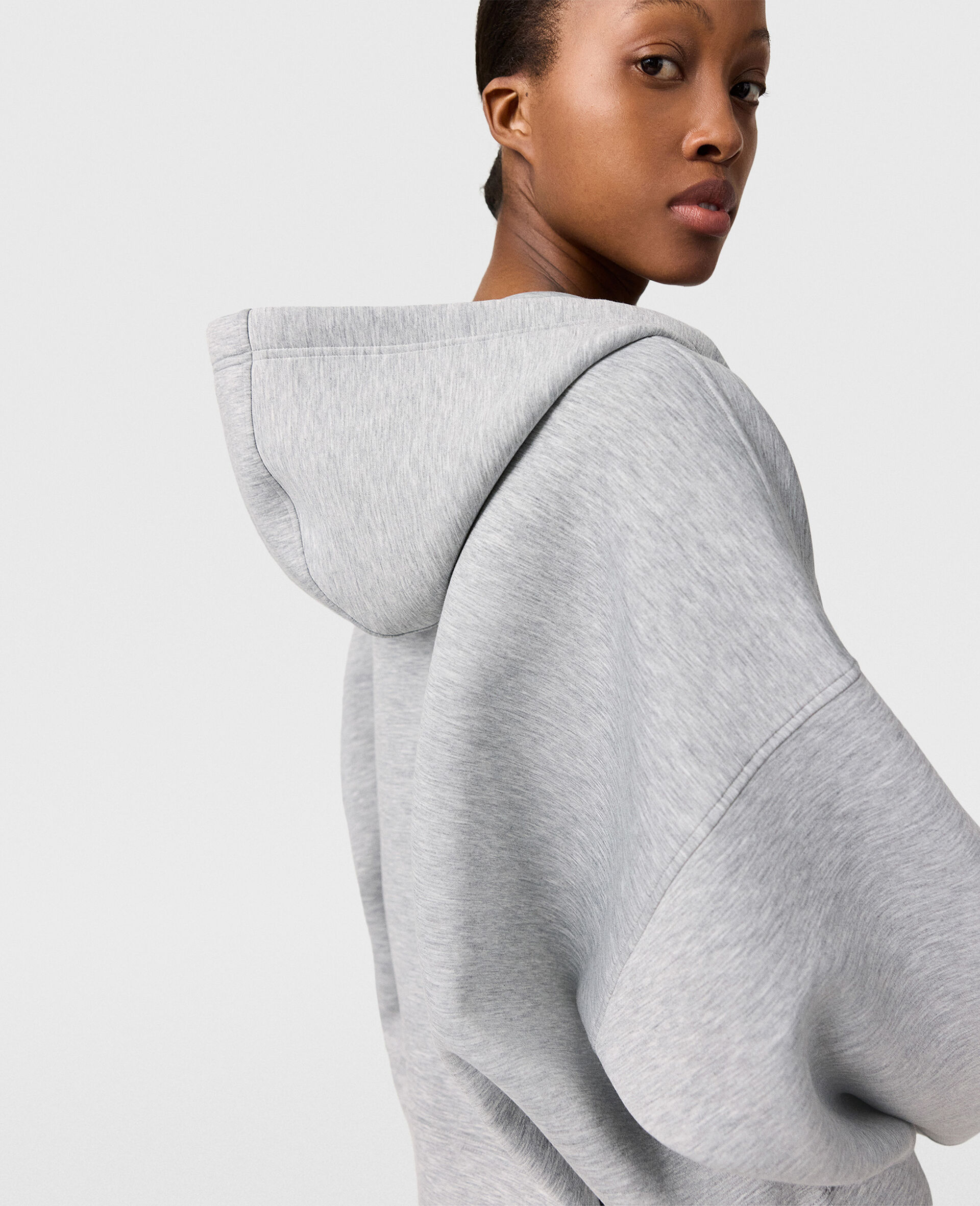 Logo Scuba Hoodie-Grey-large image number 5