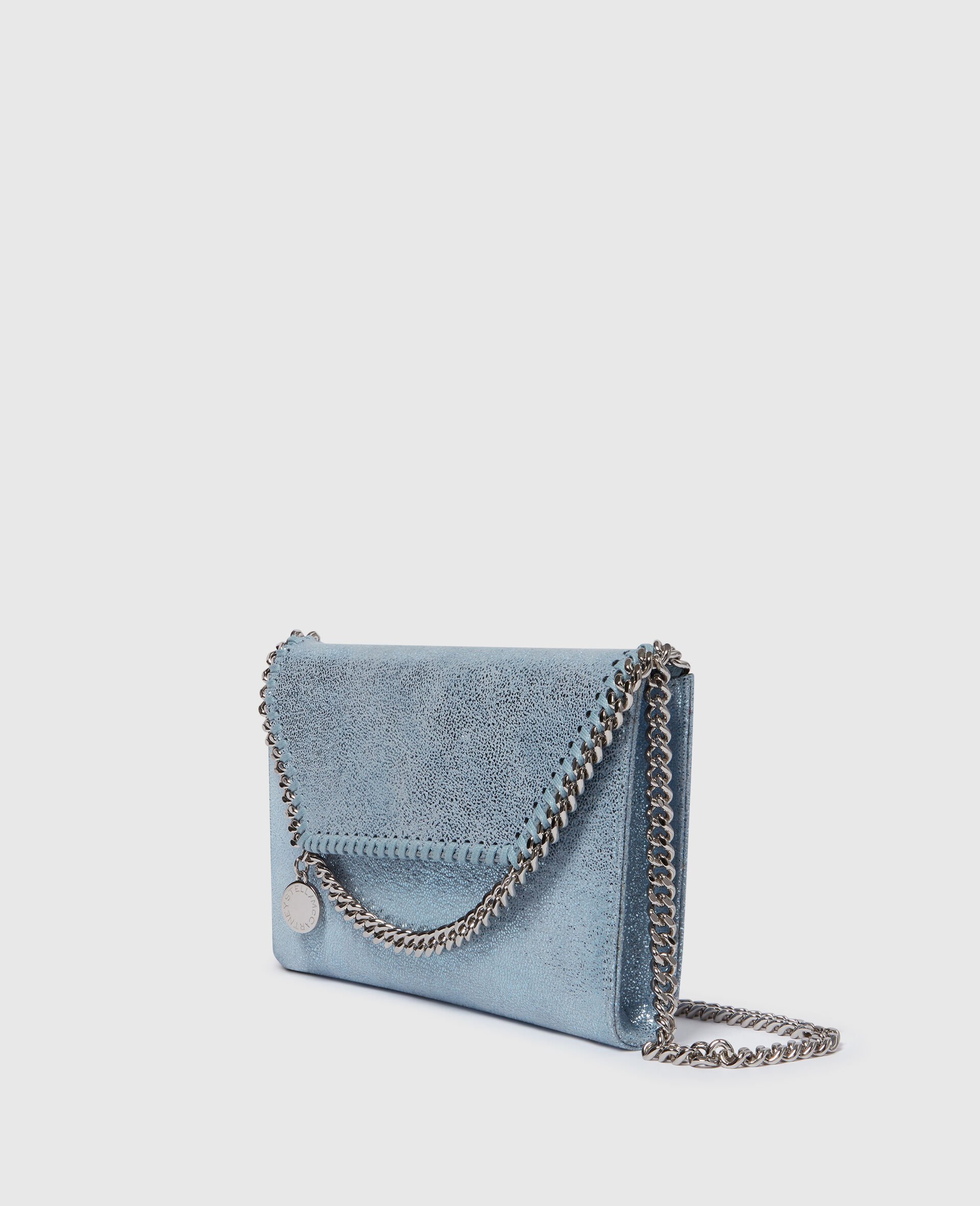 Falabella Wallet Crossbody Bag-Blue-medium Falabella Wallet Crossbody Bag-Blue-medium
