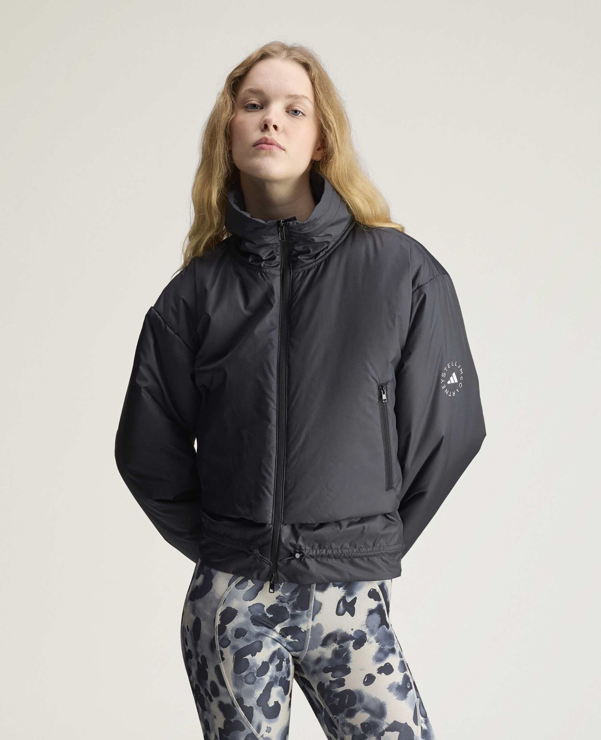 Padded Liner Jacket-Black-medium
