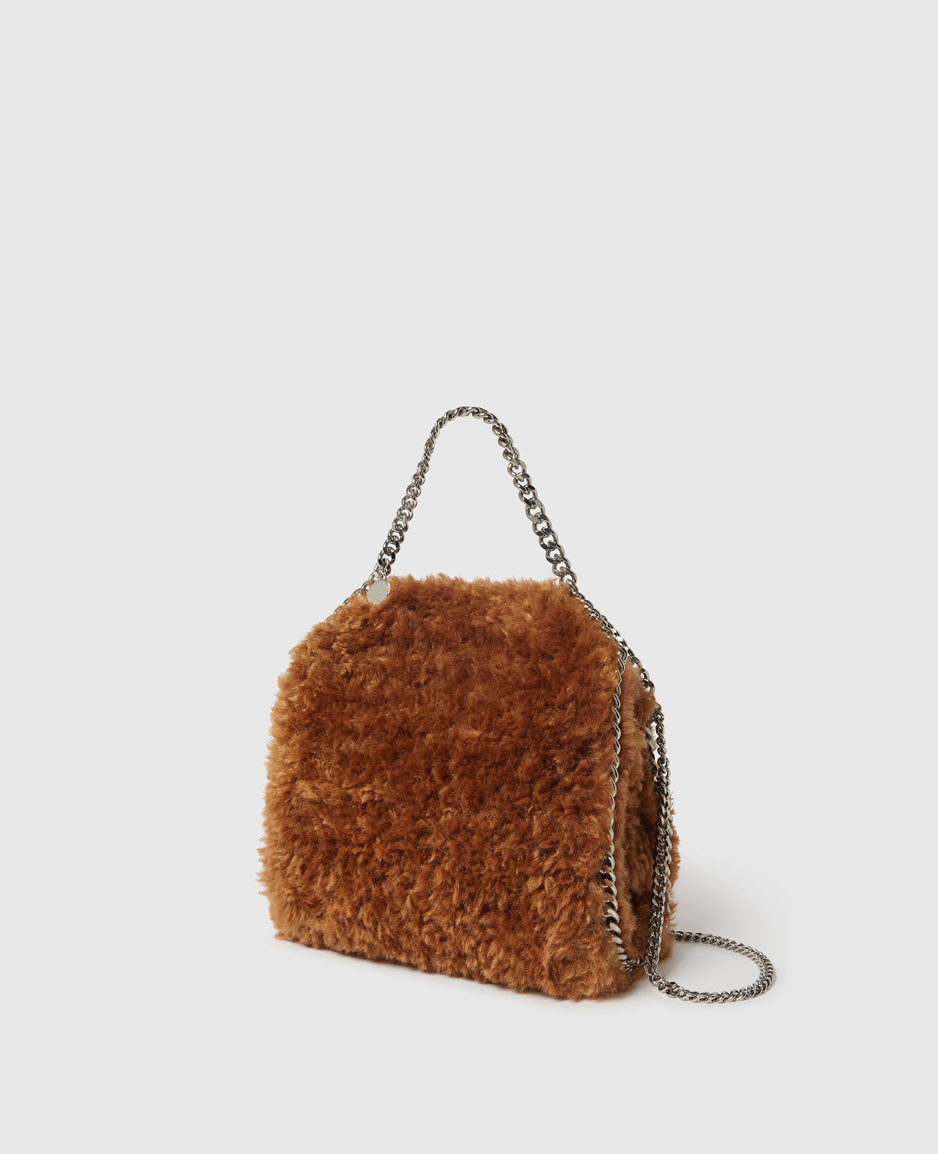 Falabella Plush小巧托特包-棕色-large Falabella Plush小巧托特包-棕色-large image number 2