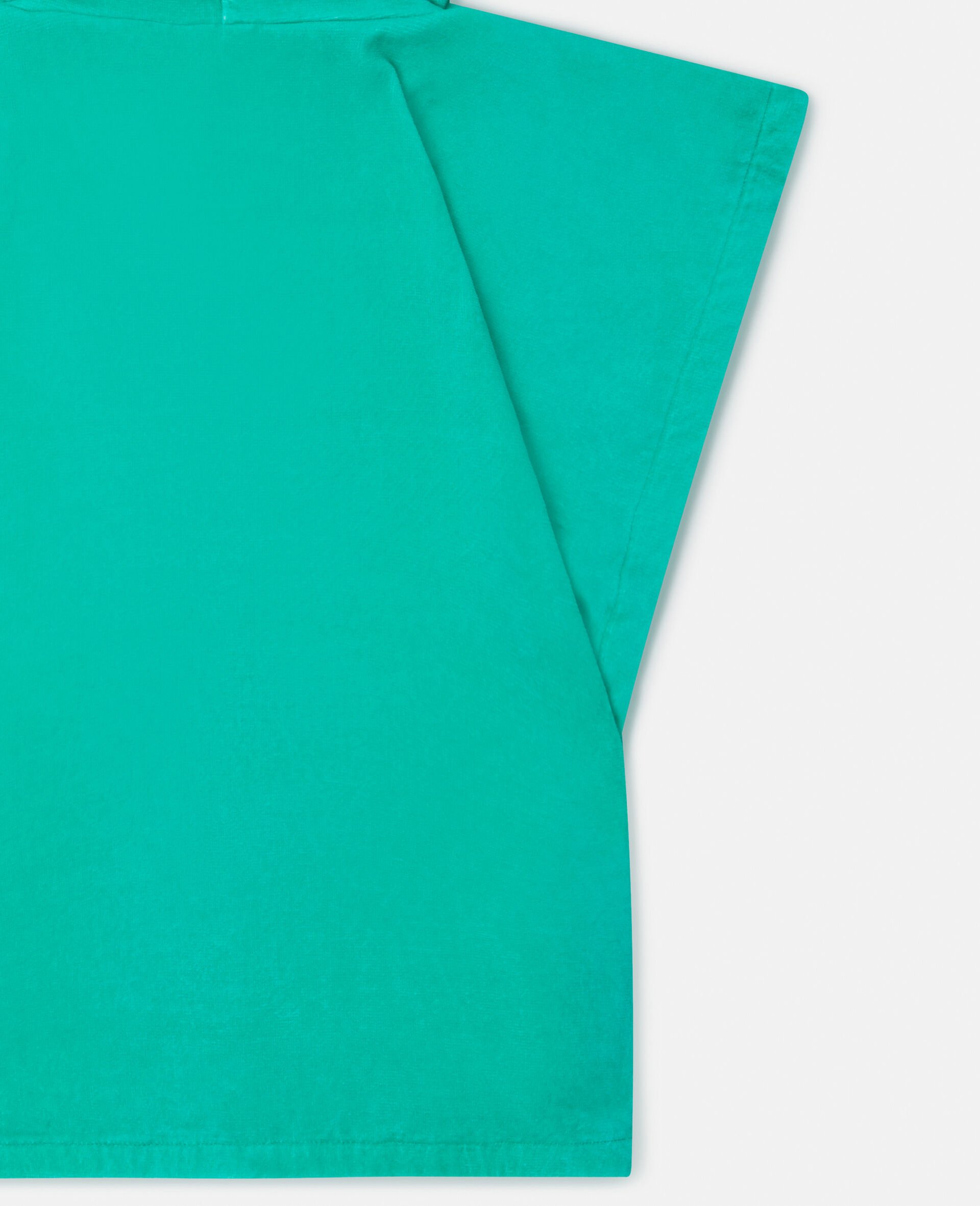 青蛙图案毛巾布连衣裙-绿色-large 青蛙图案毛巾布连衣裙-绿色-large image number 3