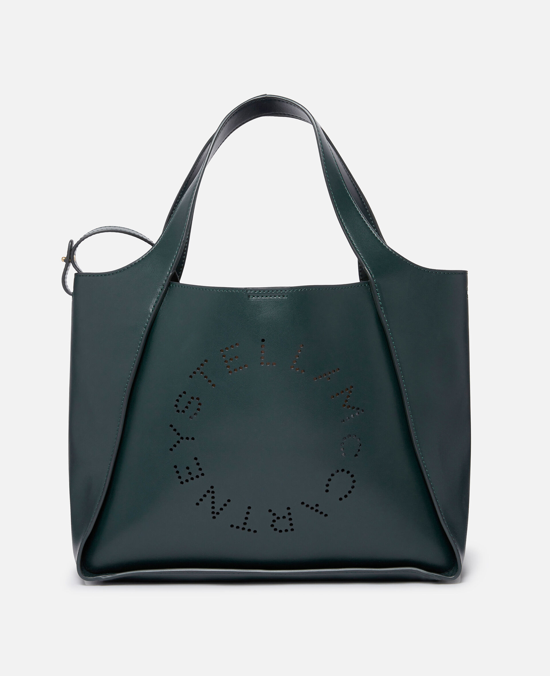 Logo斜挎托特包-绿色-medium