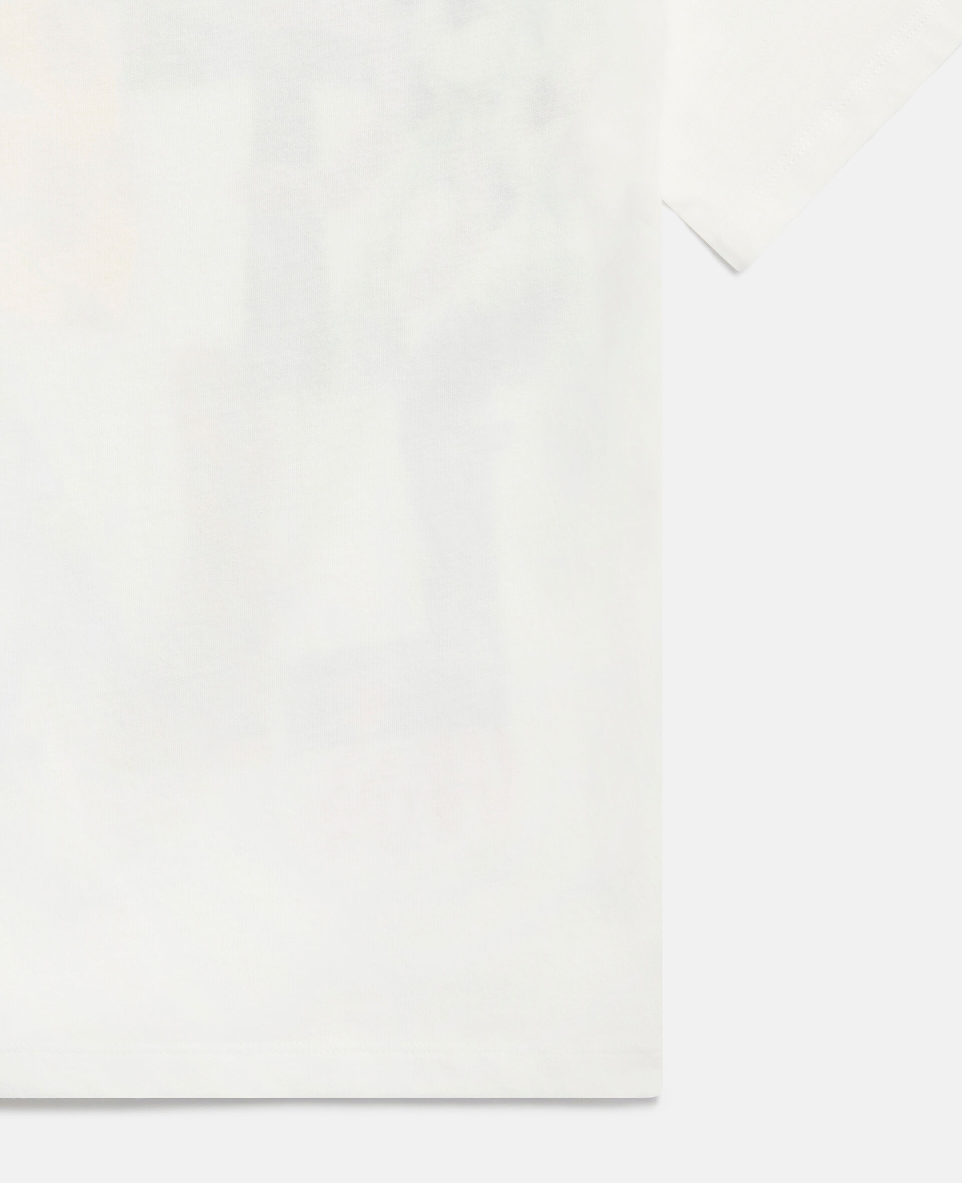 Stella Logo Jungle Print T-Shirt-White-large image number 3