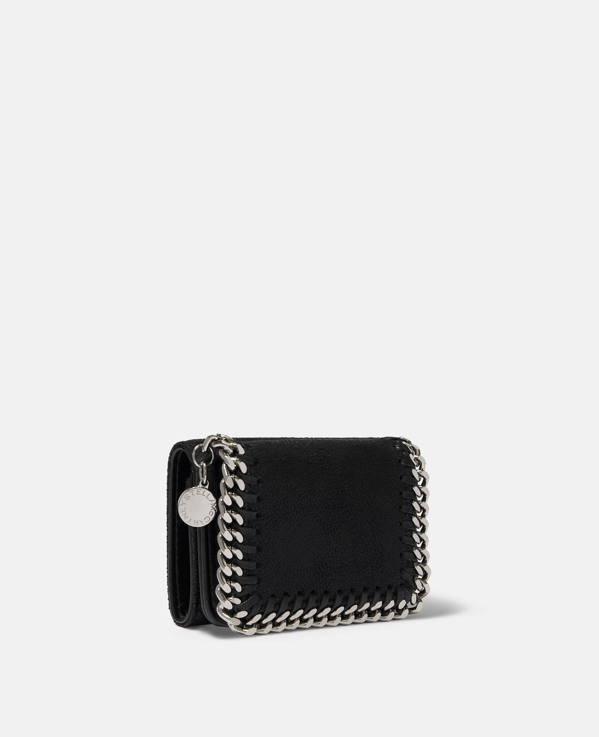 Falabella Small Flap Wallet-Black-large Falabella Small Flap Wallet-Black-large image number 3